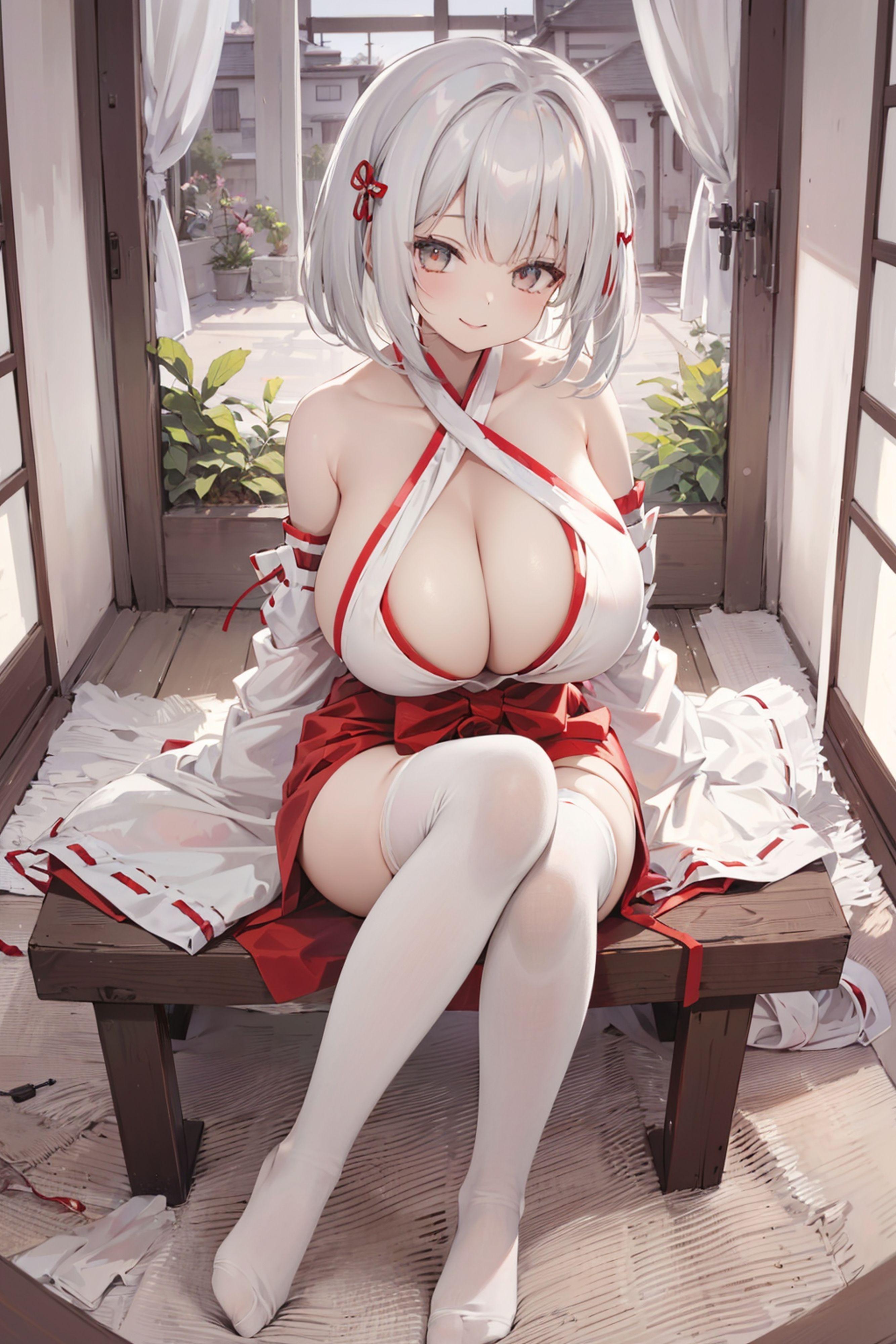 Sakirato Art_AI2D - Shrine Maiden (153P)_120345992_p2