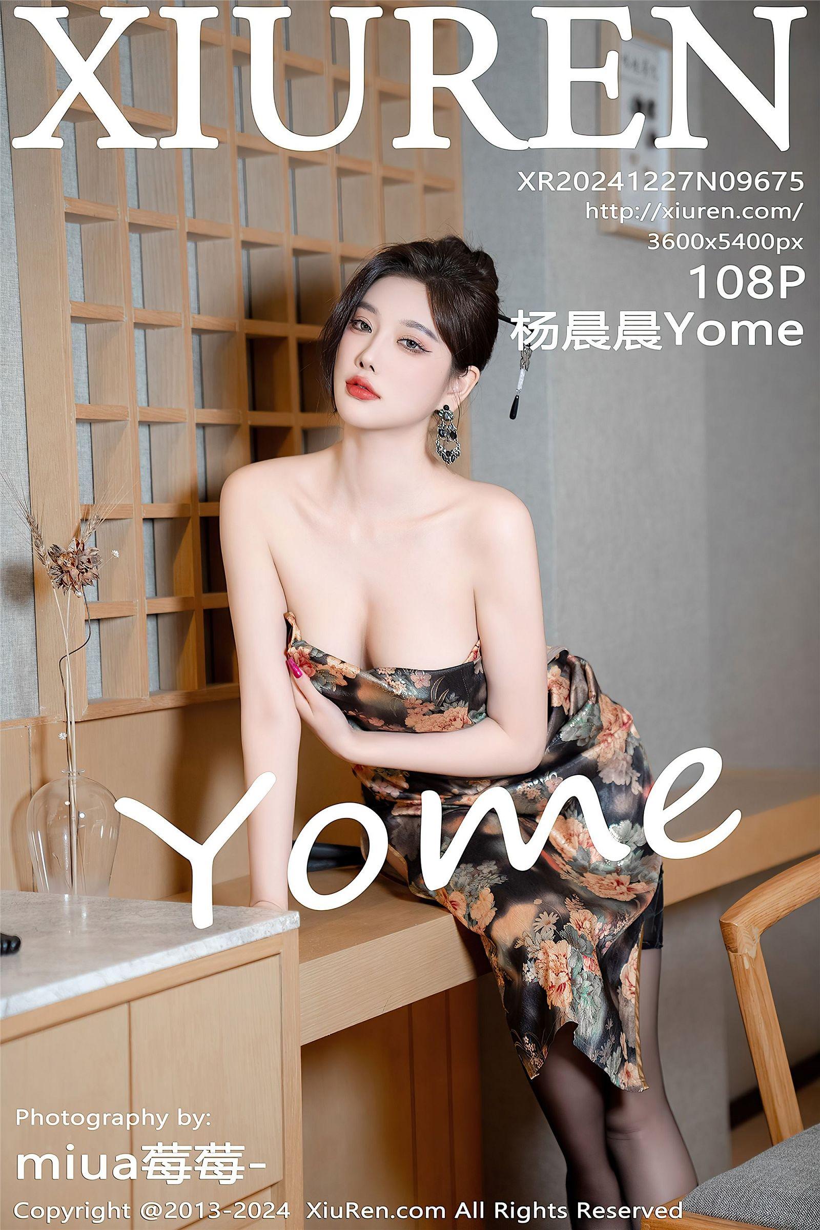 [XIUREN秀人网] 2024.12.27 NO.9675 杨晨晨Yome_p012