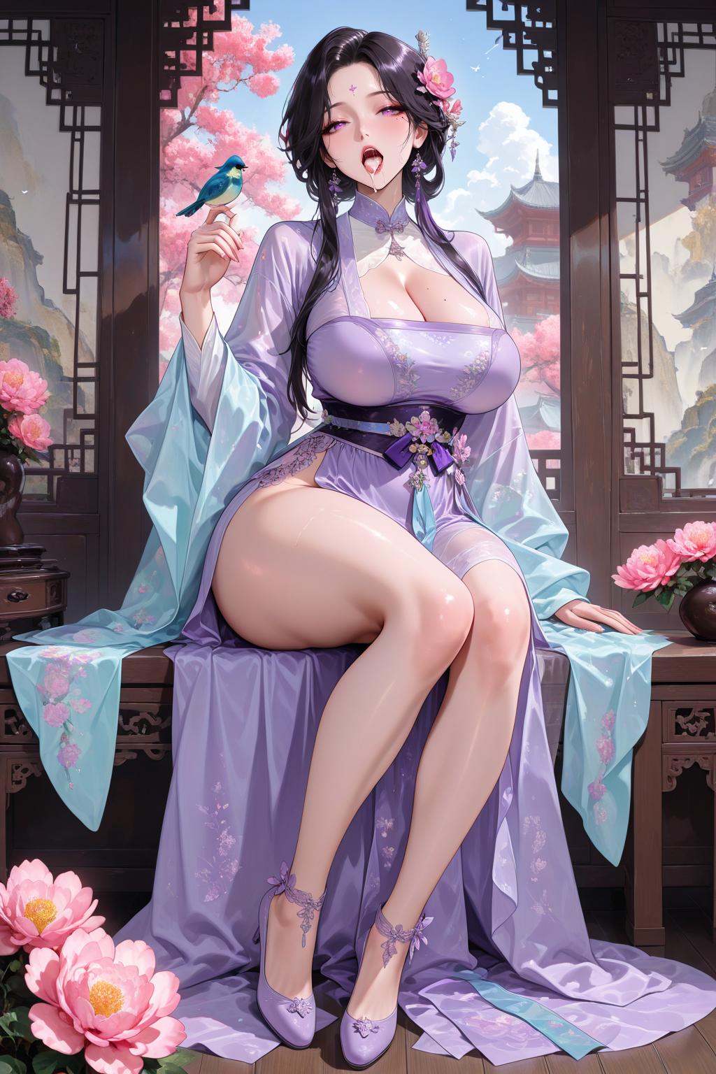愤怒的小鸟(接定制)_古风美女_130308699_p4