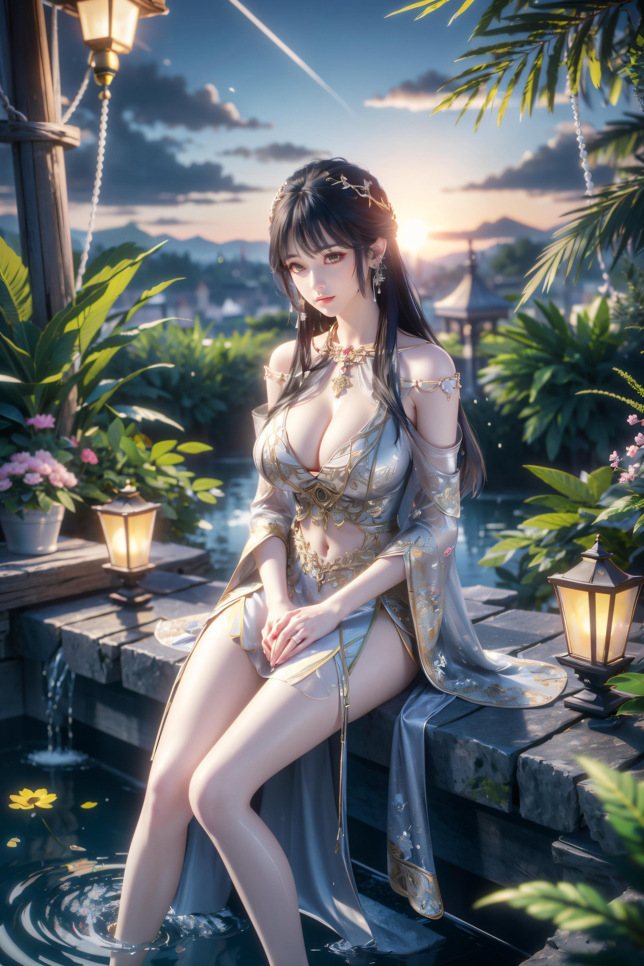 银梦遗河_国漫女神系列二十九——白月蓉_125342105_p7