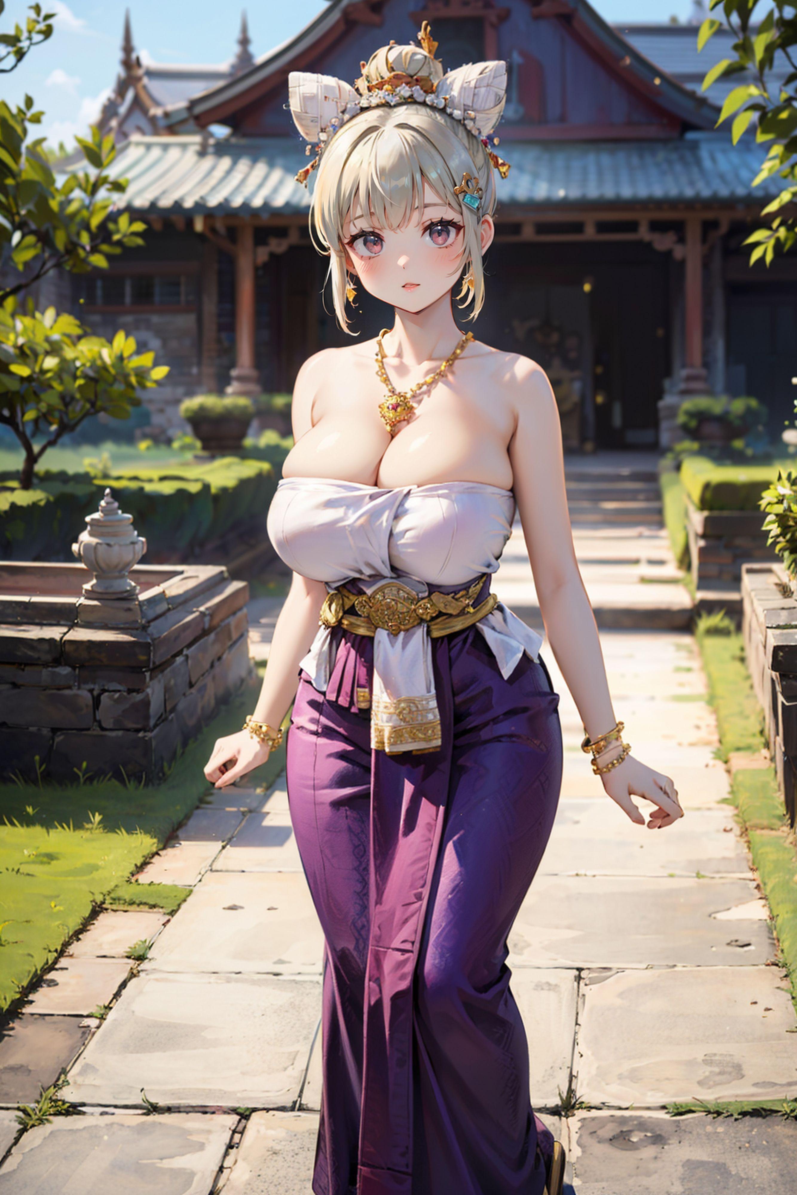 Sakirato Art_AI2D - Thai Dress (155P)_120396306_p7