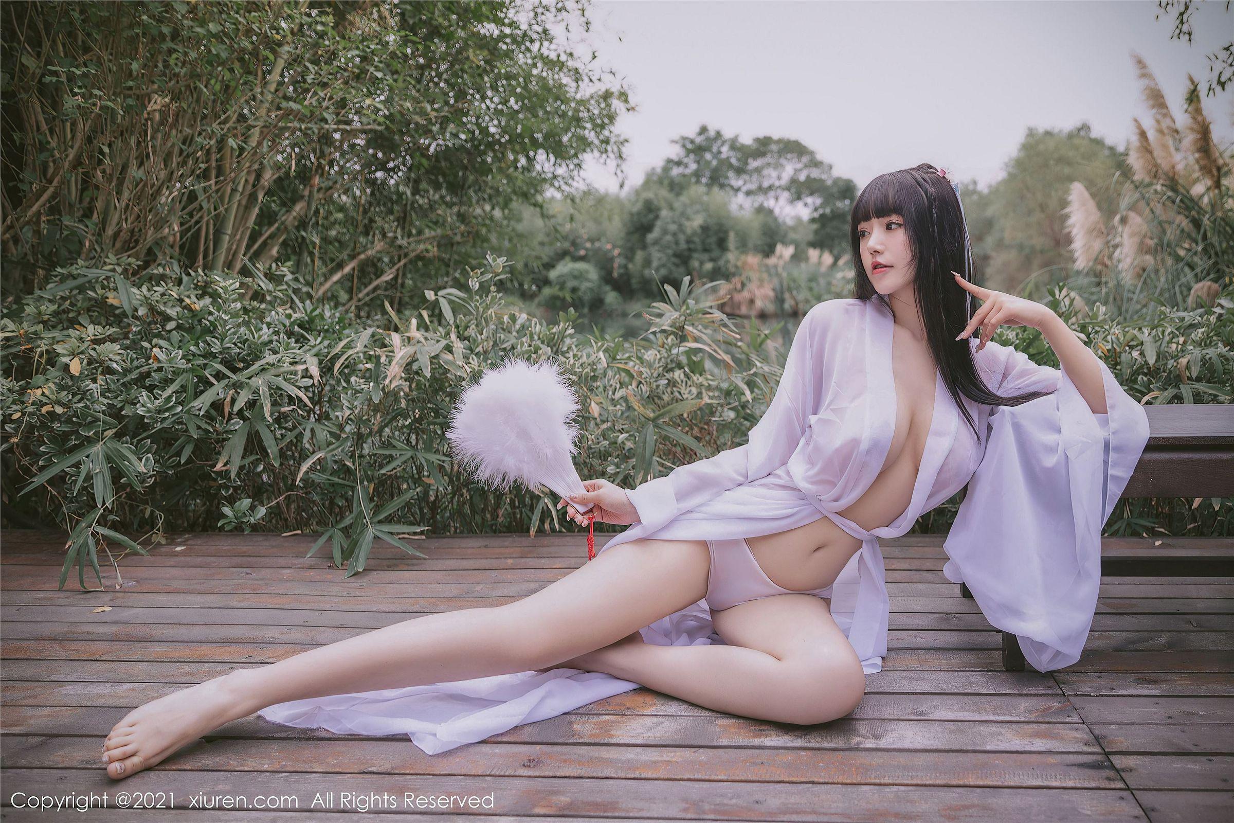 [XIUREN秀人网] 2021.08.03 NO.3749 朱可儿Flower_p018