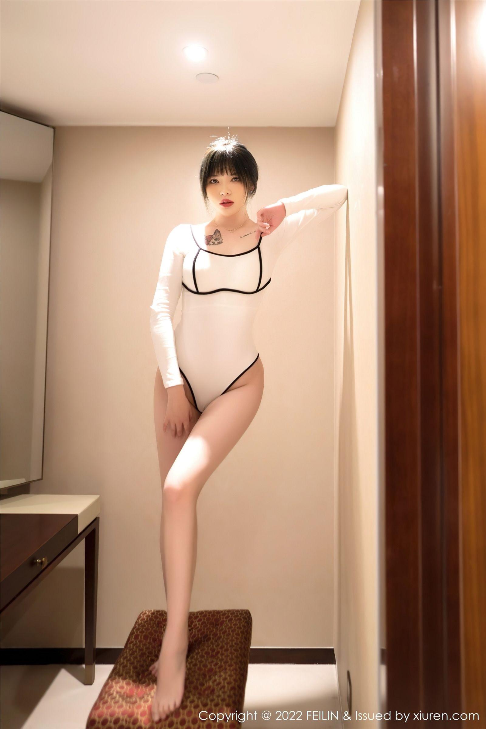 [FEILIN嗲囡囡] 2022.03.23 NO.436 Arude薇薇_p003