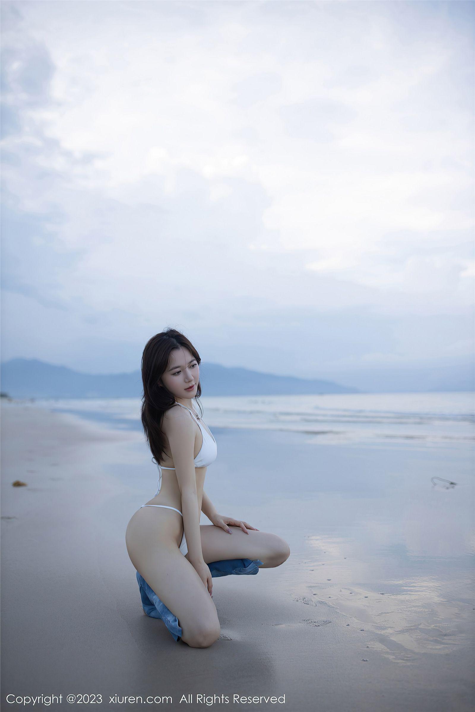 [XIUREN秀人网] 2023.06.02 NO.6852 鱼子酱Fish 巴厘岛旅拍_p005