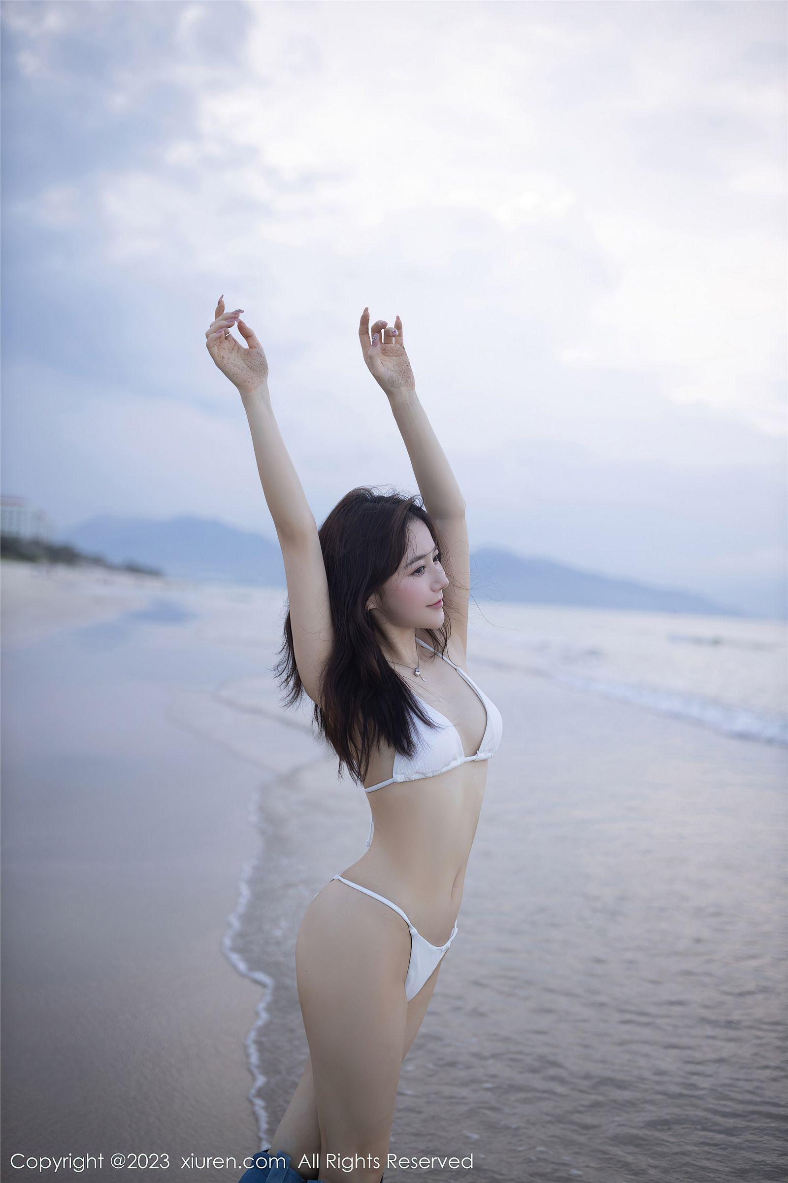 [XIUREN秀人网] 2023.06.02 NO.6852 鱼子酱Fish 巴厘岛旅拍_p011