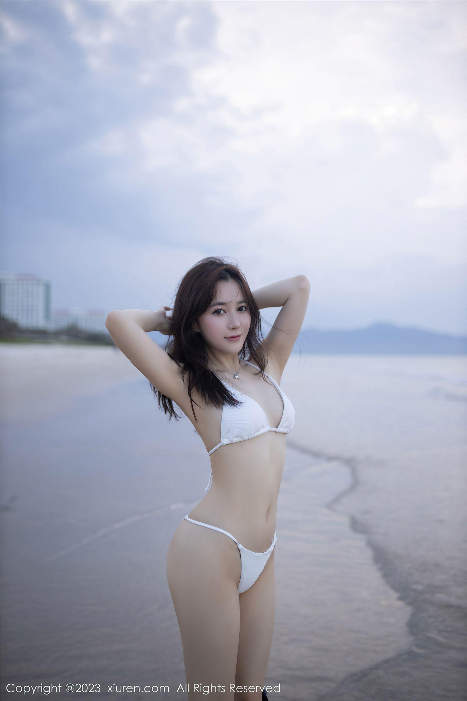 [XIUREN秀人网] 2023.06.02 NO.6852 鱼子酱Fish 巴厘岛旅拍_p013