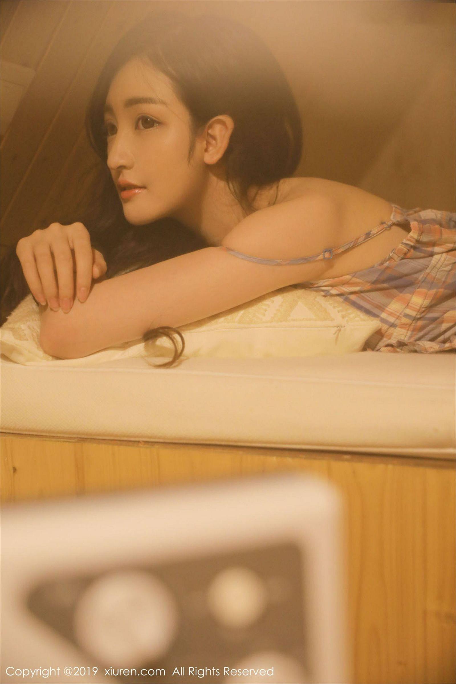 [XIUREN秀人网] 2019.06.27 No.1520 清纯可人、朦胧唯美 沈梦瑶_p003