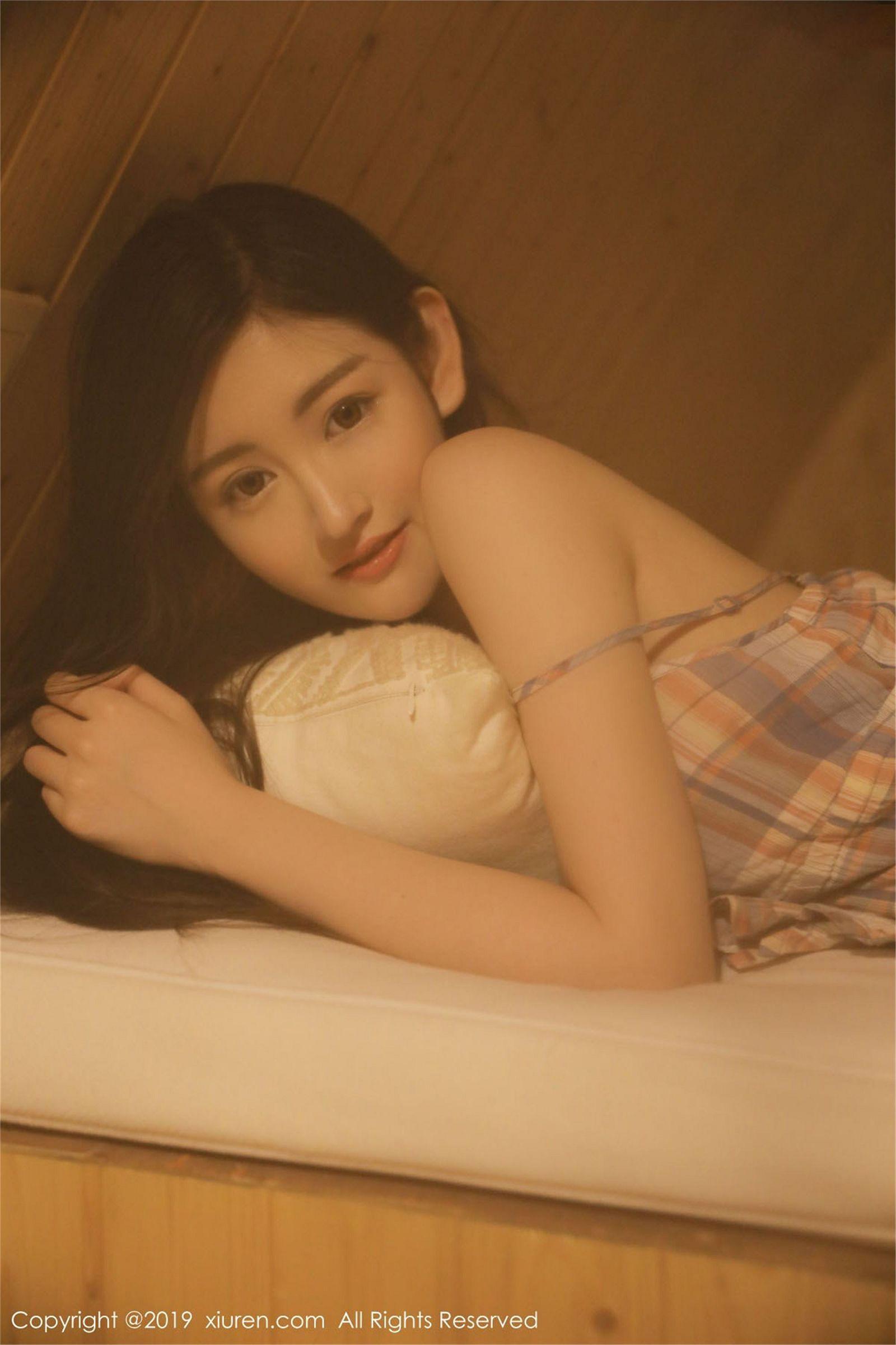 [XIUREN秀人网] 2019.06.27 No.1520 清纯可人、朦胧唯美 沈梦瑶_p002