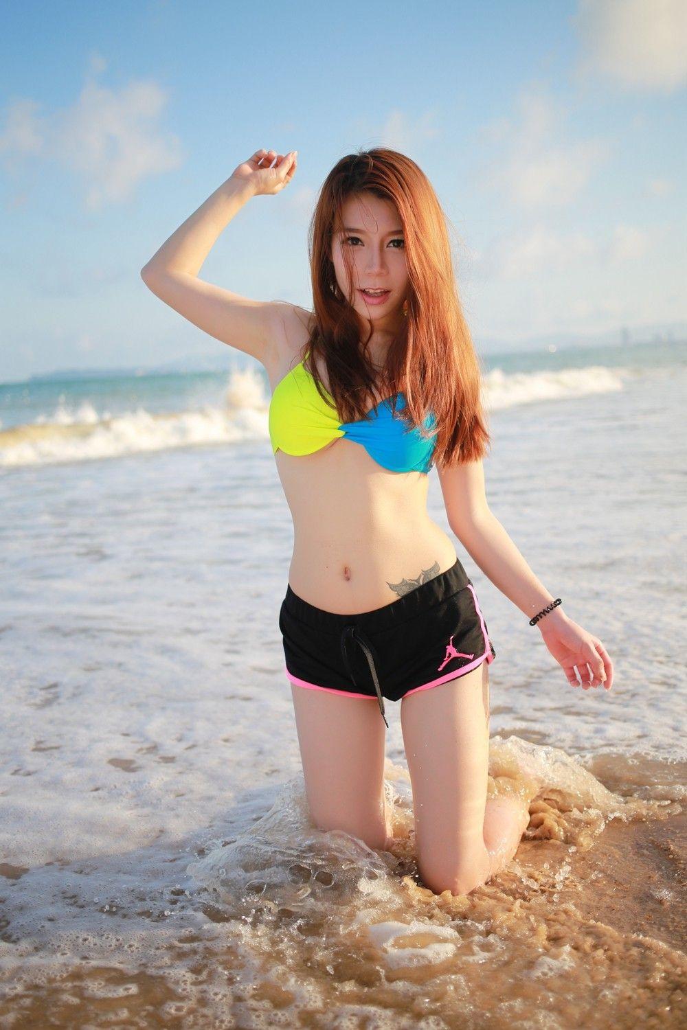 [美媛馆MYGIRL] NO.067-嘉宝贝儿嘉哥海南三亚旅拍_p024