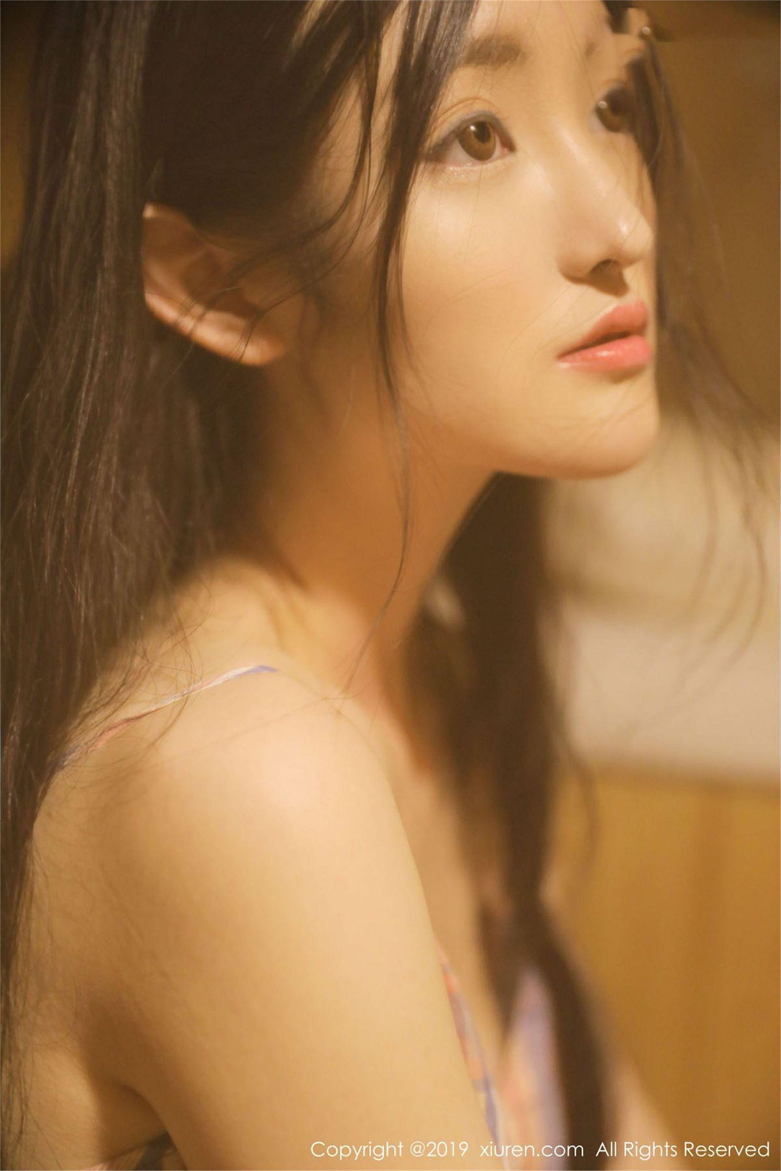 [XIUREN秀人网] 2019.06.27 No.1520 清纯可人、朦胧唯美 沈梦瑶_p011