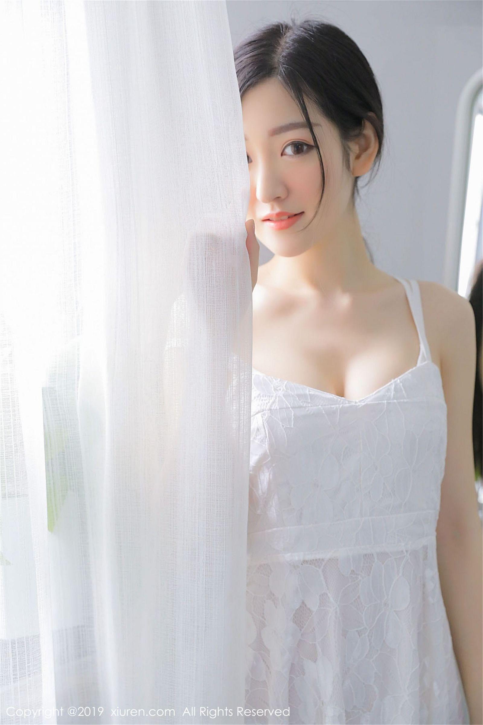 [XIUREN秀人网] 2019.06.27 No.1520 清纯可人、朦胧唯美 沈梦瑶_p023