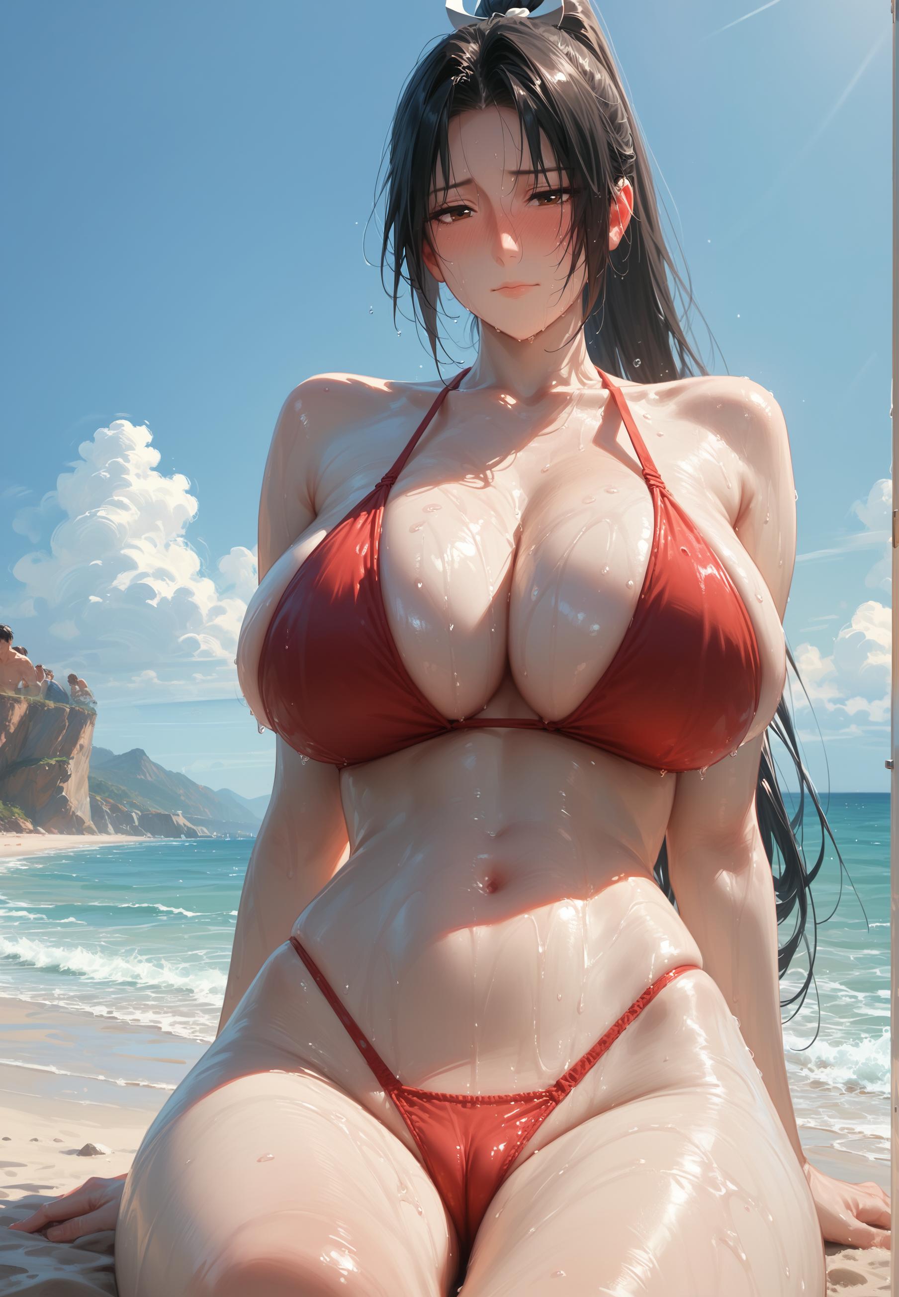 MKyBUSH_不知火舞：ShiranuiMai bikini_120694729_p1
