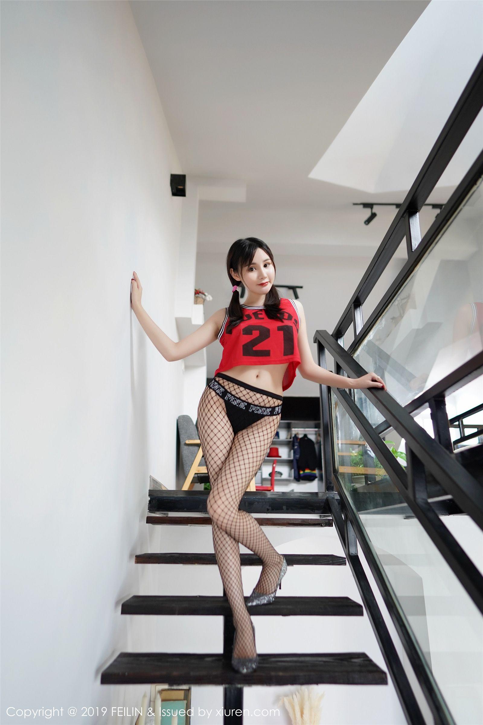 [FEILIN嗲囡囡] 2019.09.11 VOL.206 Celina青妍_p001