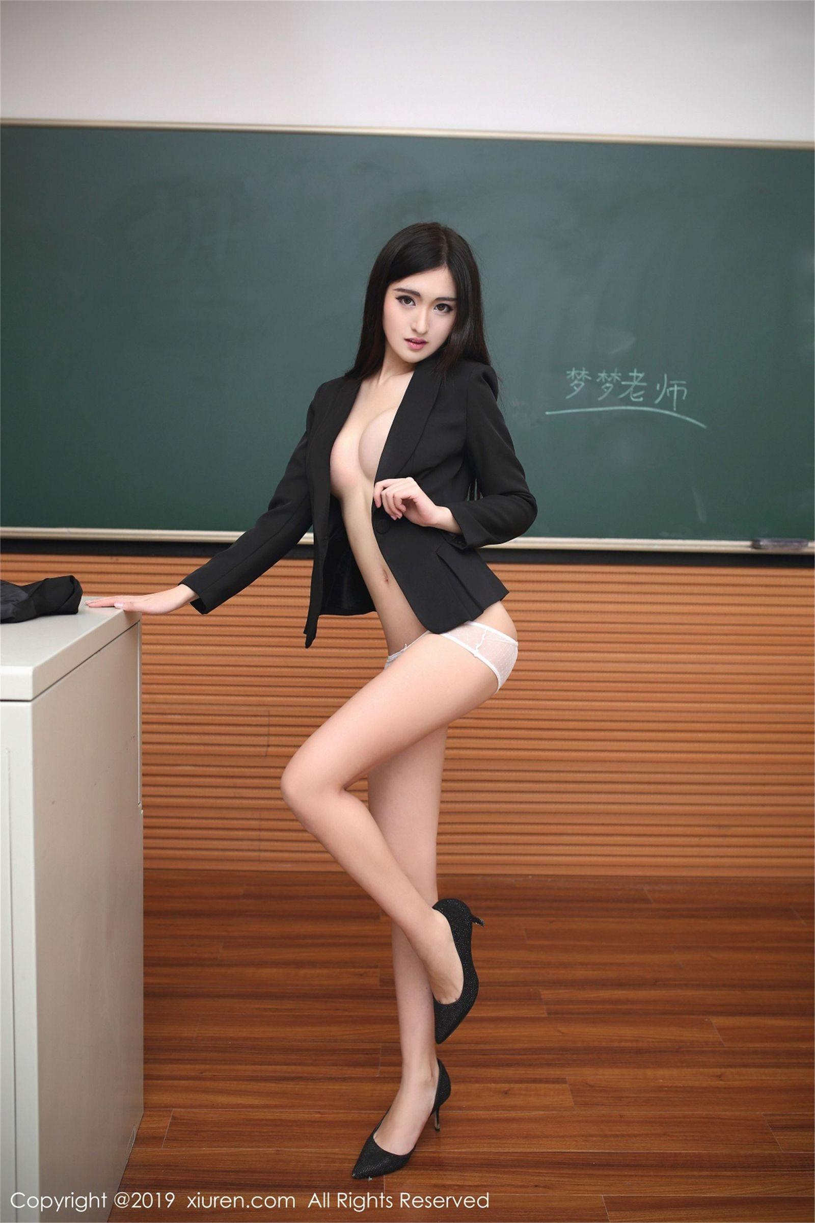 [XIUREN秀人网] 2019.05.31 NO.1480 梦梦老师”性感写真 沈梦瑶_p002