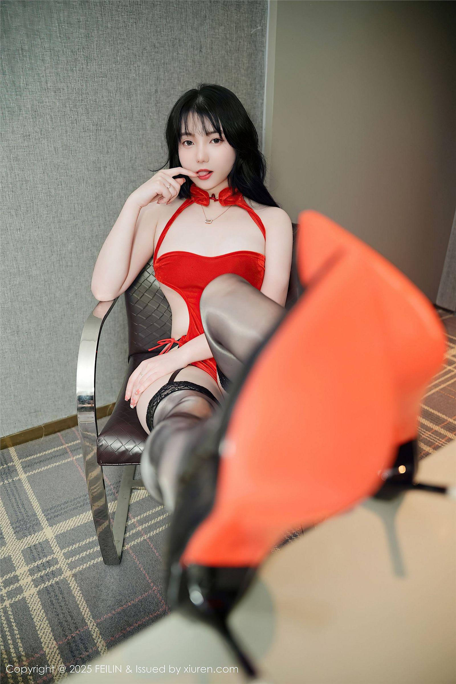 [FEILIN嗲囡囡] 2025.03.14 NO.505 软情_p018