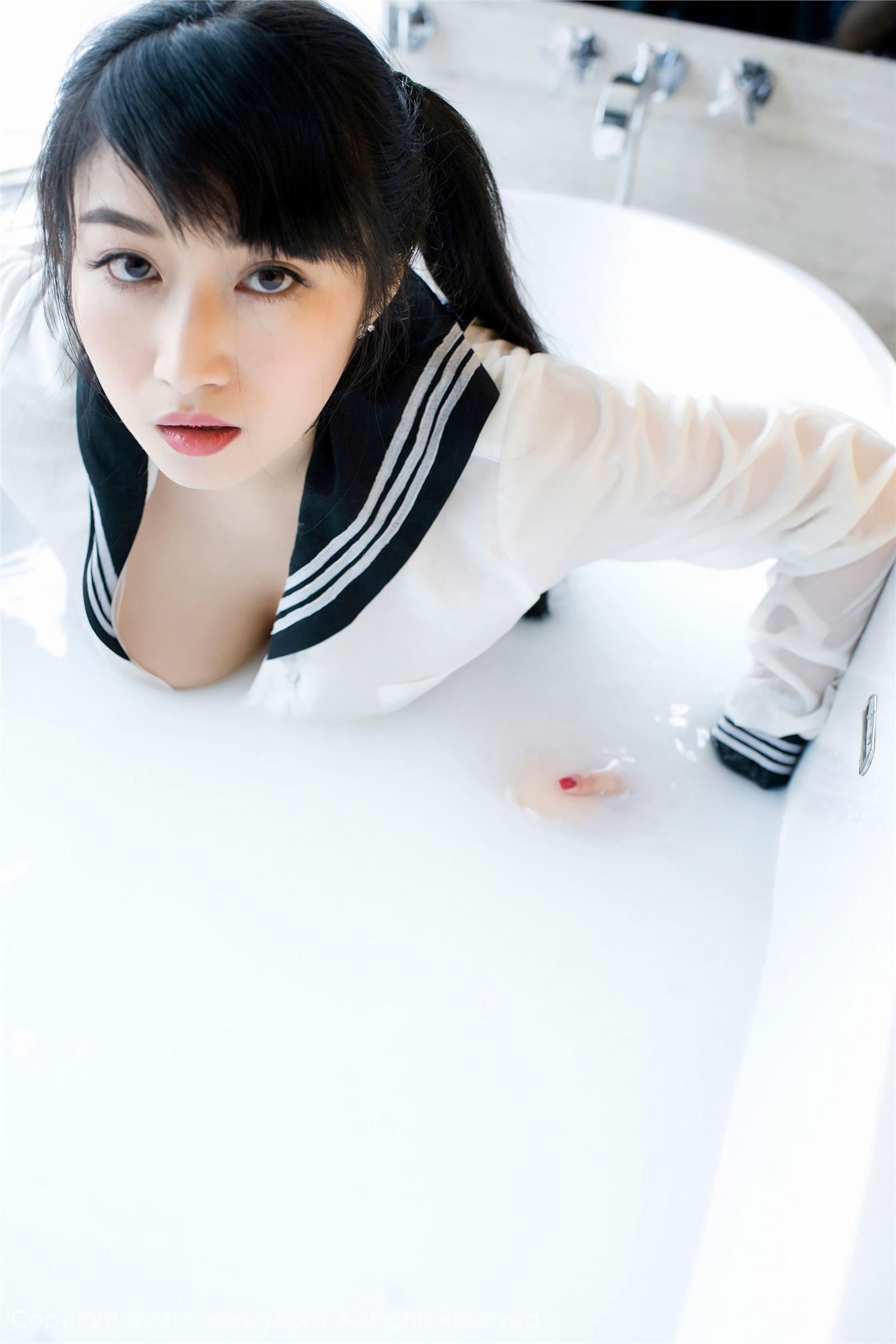 [秀人XIUREN] 2017.11.23 NO.853 清纯山妹子 盼盼龙女sunny_p017