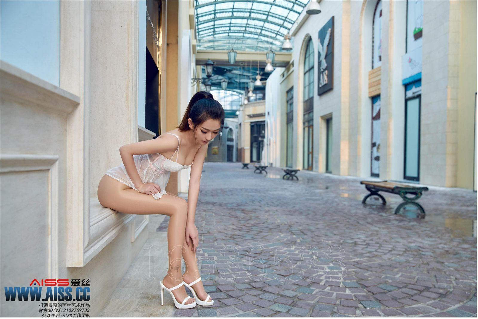 [AISS爱丝钻石] 钻石 2016.07.26 F6029《亚美依-穿丝袜的街道》_p073