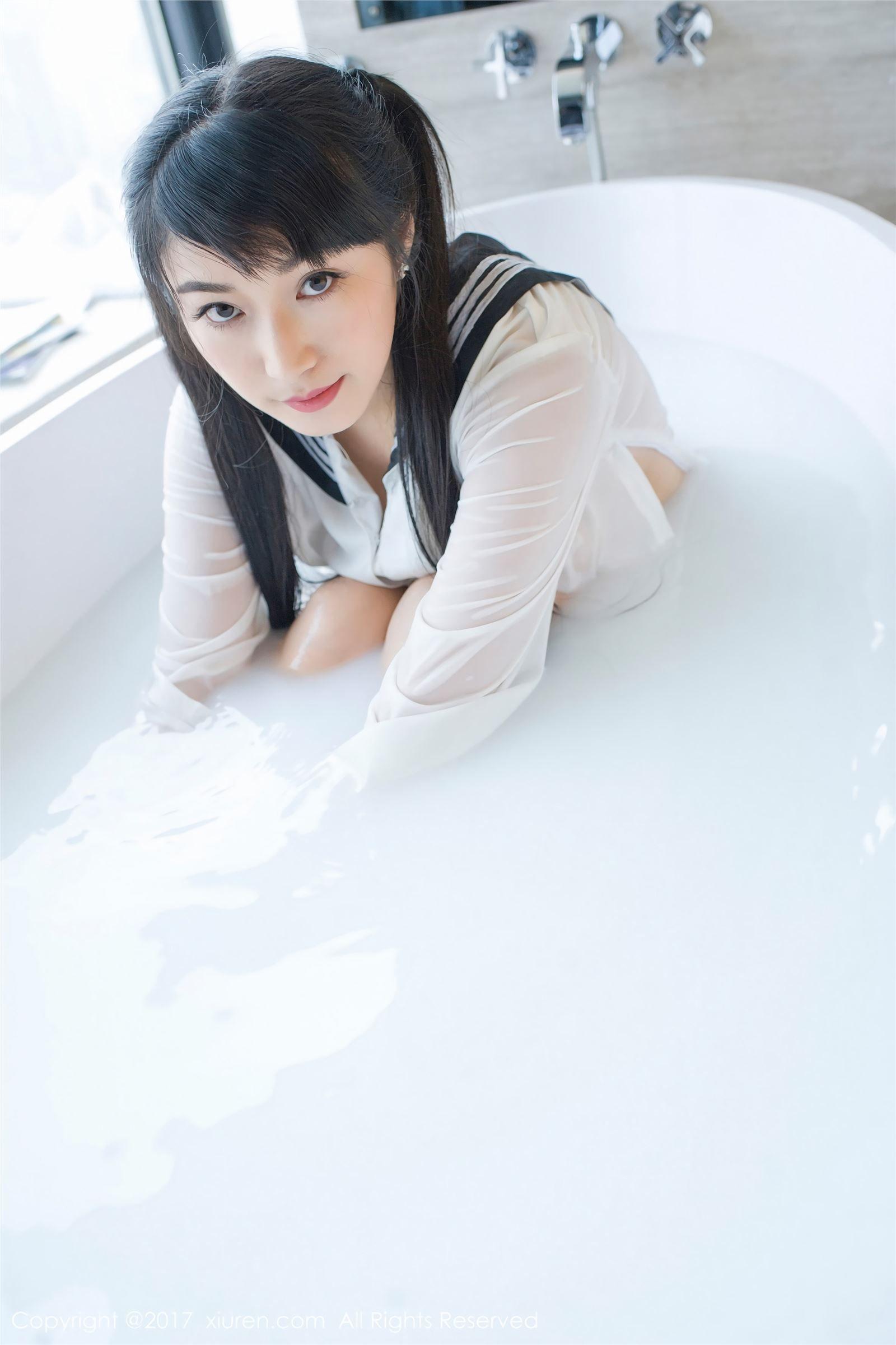 [秀人XIUREN] 2017.11.23 NO.853 清纯山妹子 盼盼龙女sunny_p009