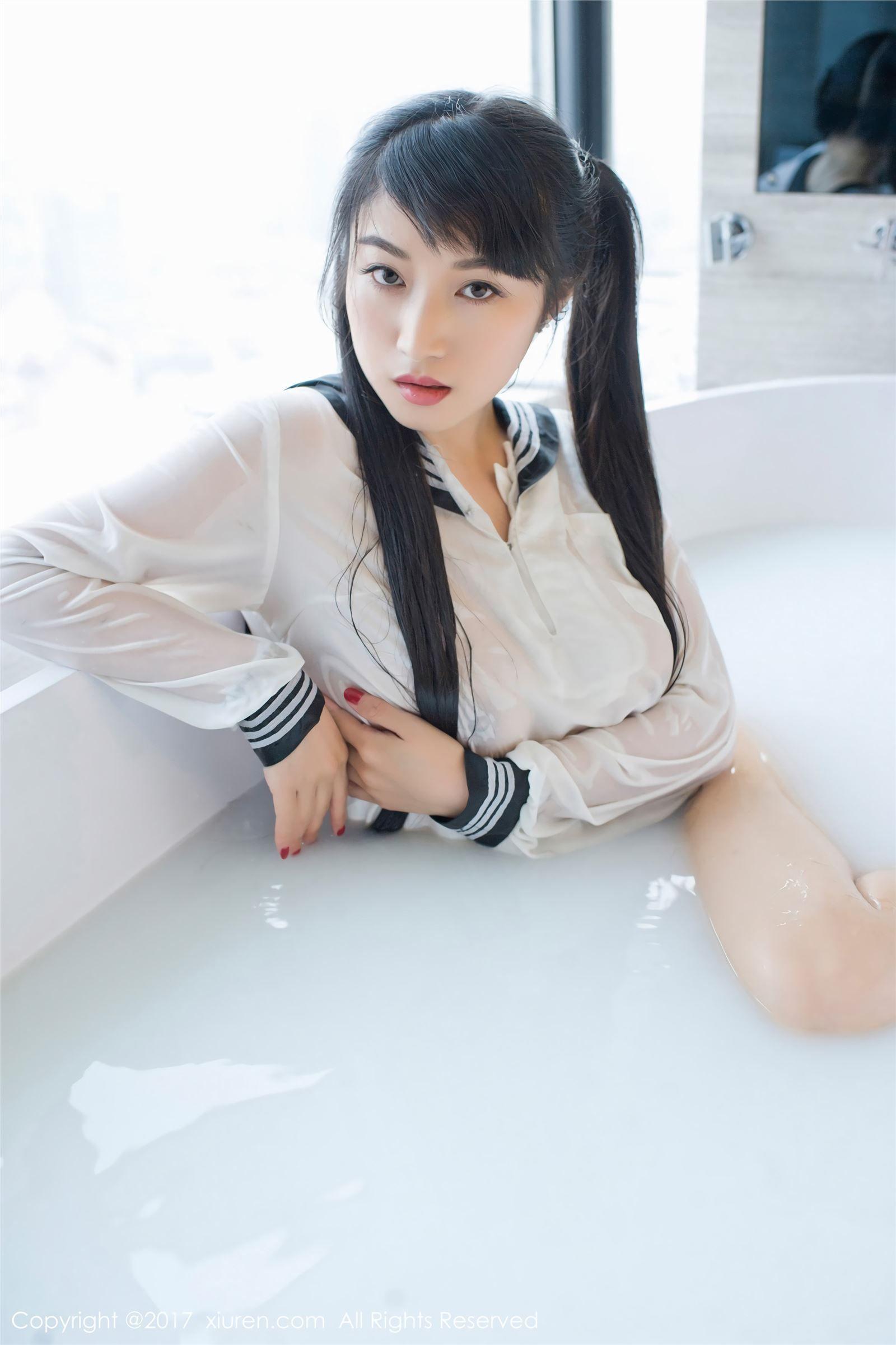 [秀人XIUREN] 2017.11.23 NO.853 清纯山妹子 盼盼龙女sunny_p003
