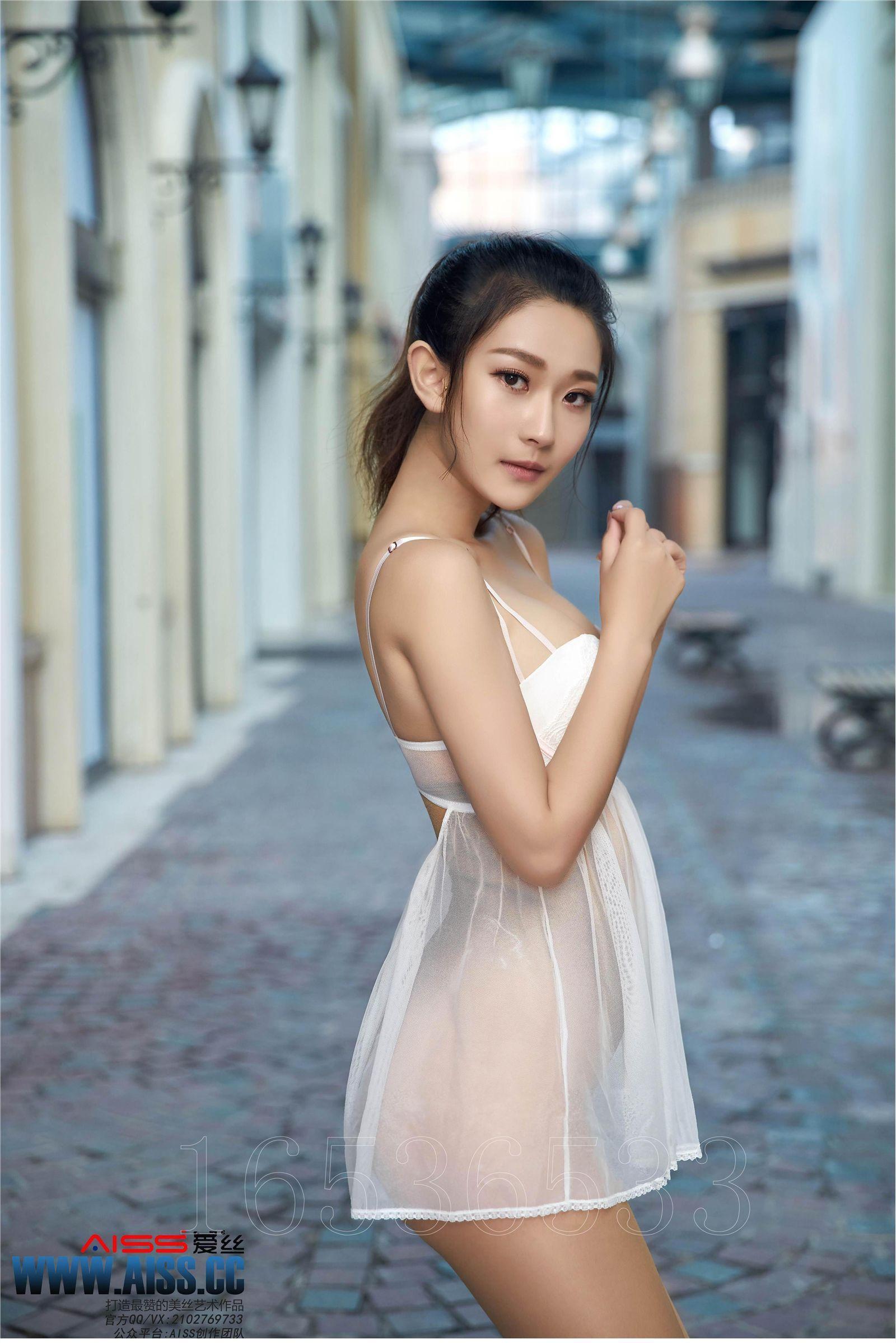 [AISS爱丝钻石] 钻石 2016.07.26 F6029《亚美依-穿丝袜的街道》_p048