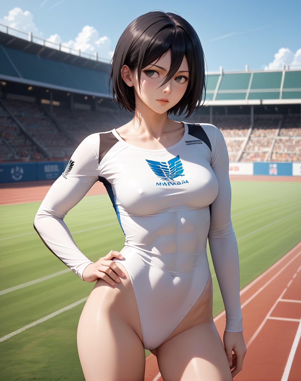Nero100__Hard Training 💛 MIKASA ACKERMAN_131322107_p6