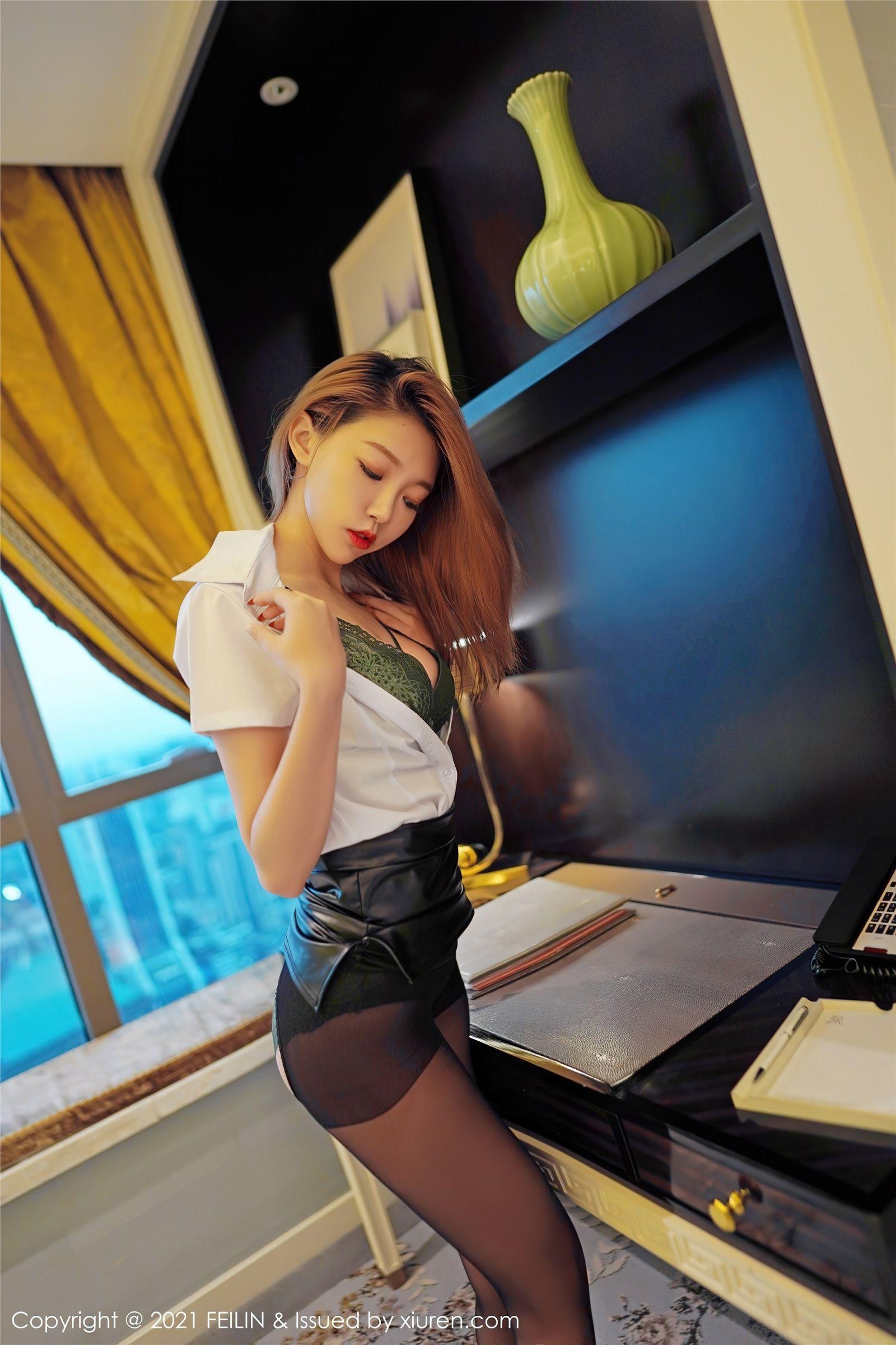[FEILIN嗲囡囡] 2021.09.16 NO.413 冯木木LRIS_p010