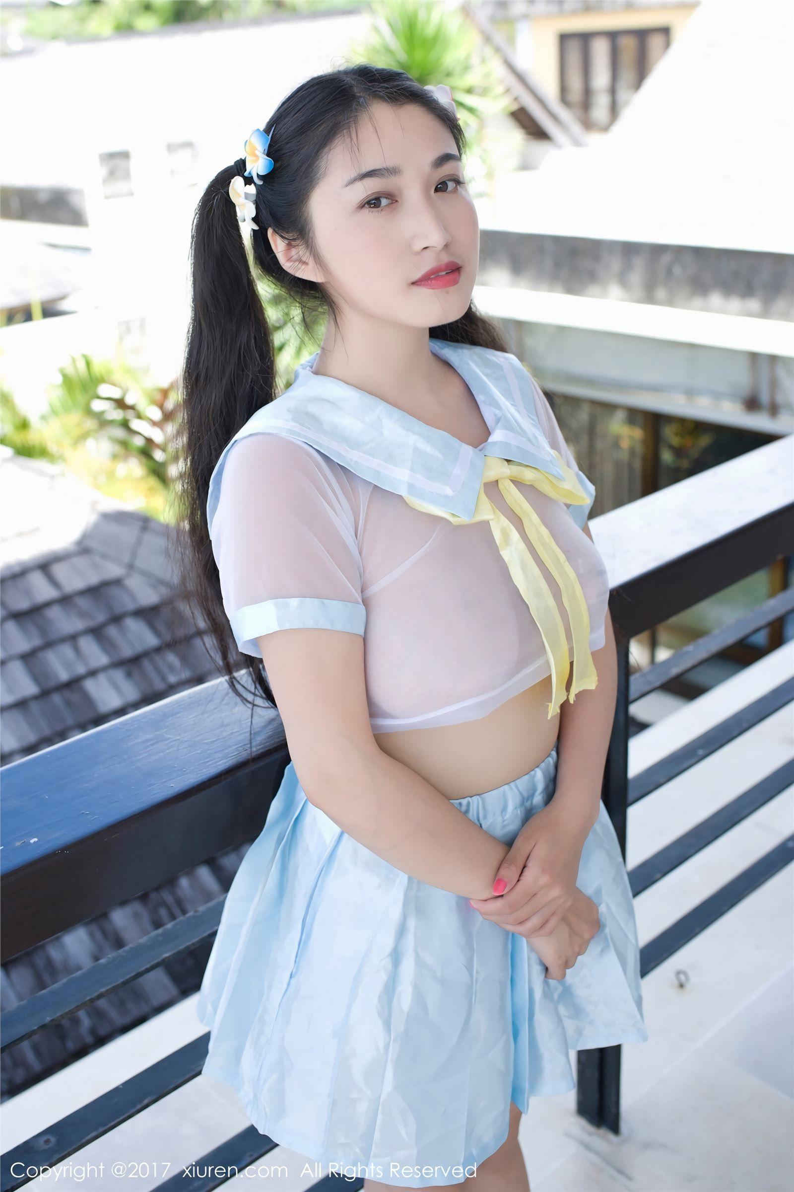 [秀人XIUREN] 2017.11.23 NO.853 清纯山妹子 盼盼龙女sunny_p028