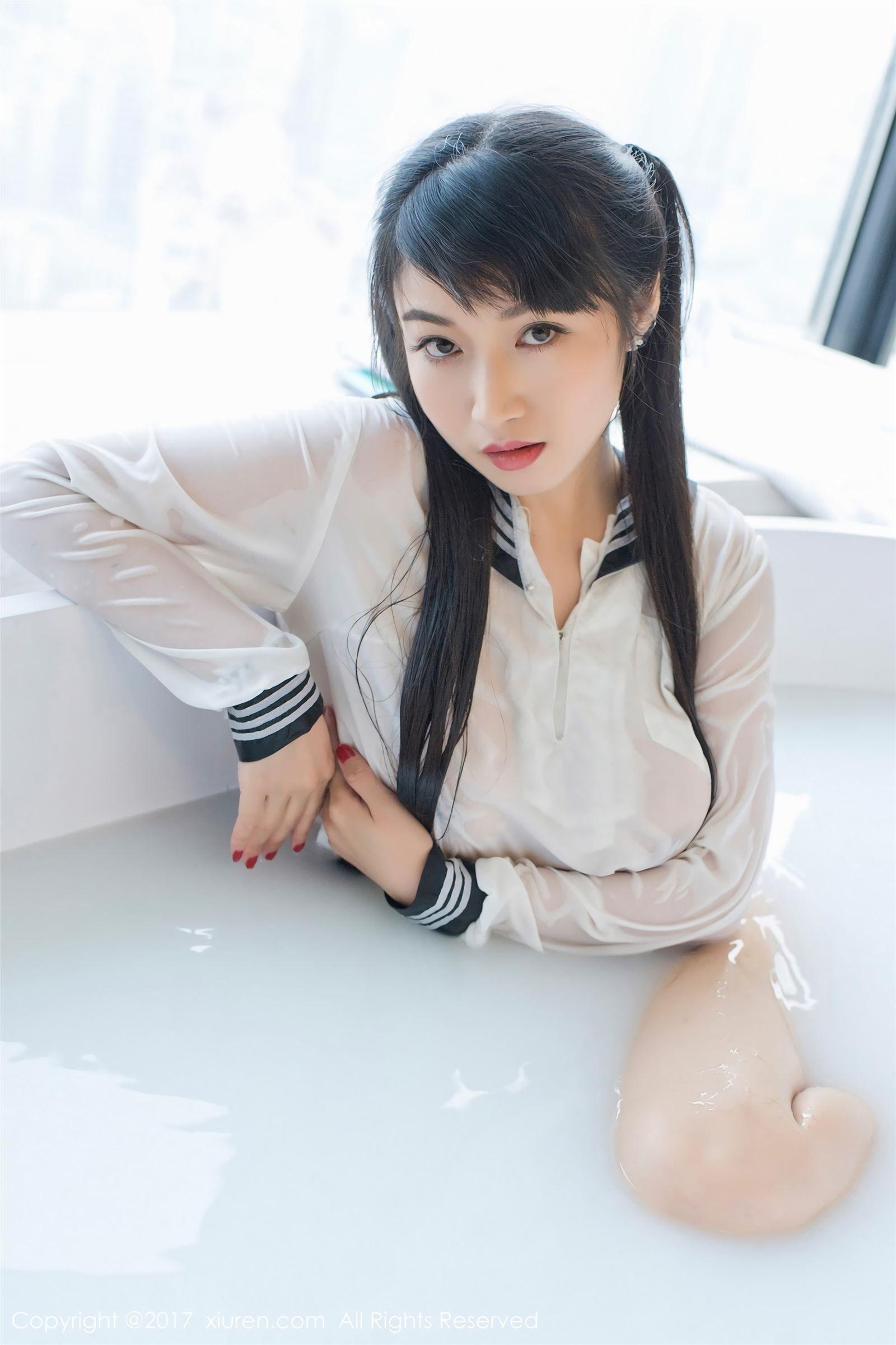 [秀人XIUREN] 2017.11.23 NO.853 清纯山妹子 盼盼龙女sunny_p004