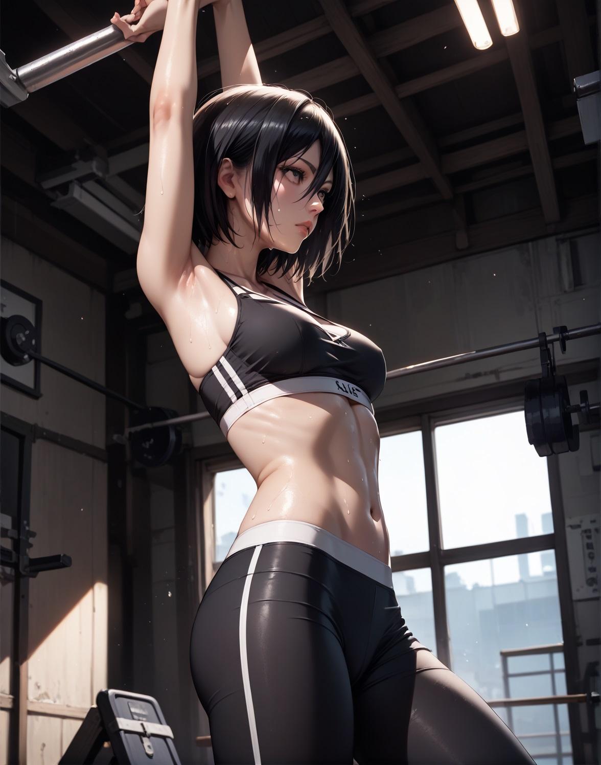 Nero100__Hard Training 💛 MIKASA ACKERMAN_131322107_p10