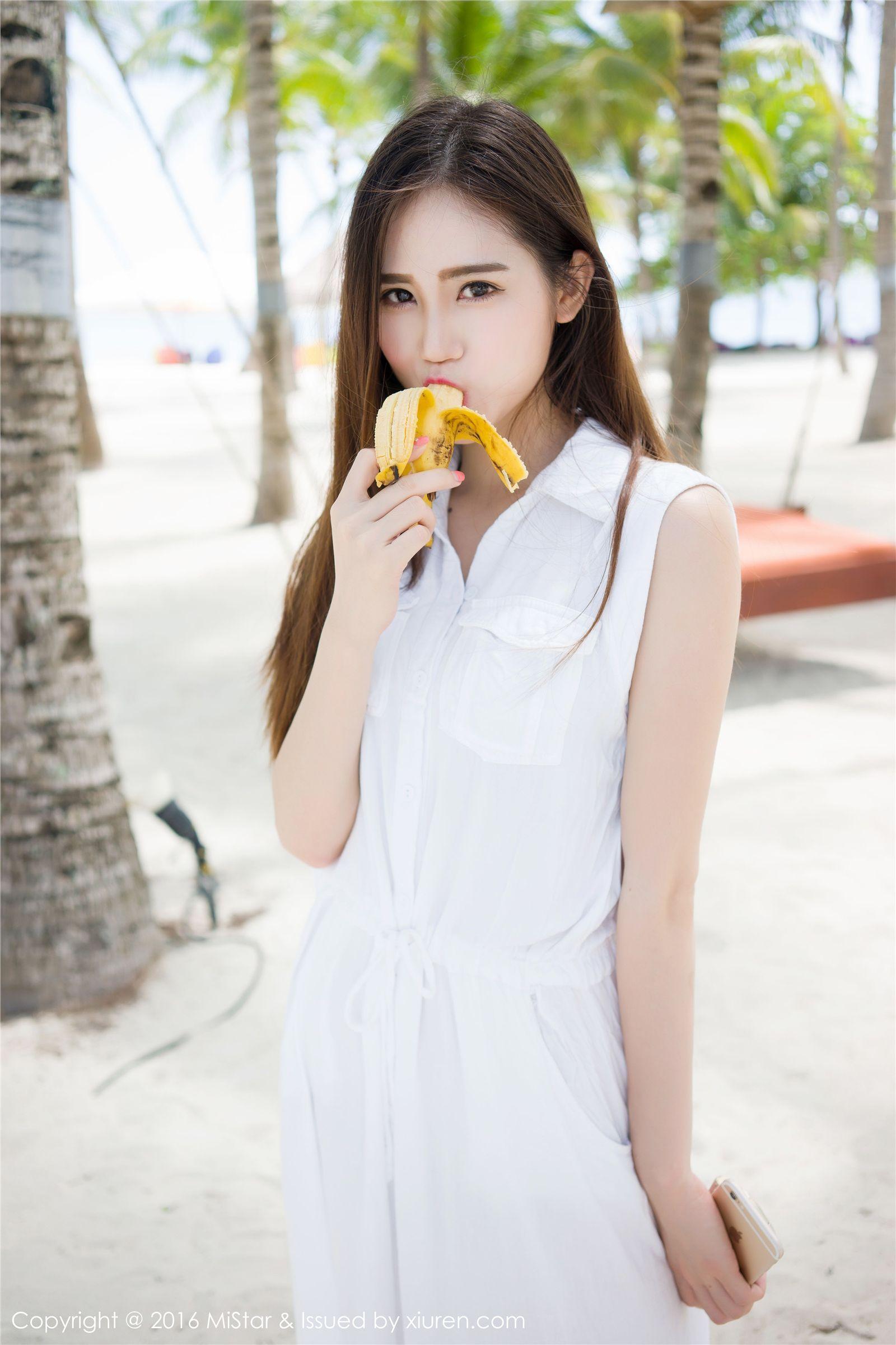 [MiStar美女] 2016.03.14 VOL.067 SISY思薄荷岛旅拍第二套_p022