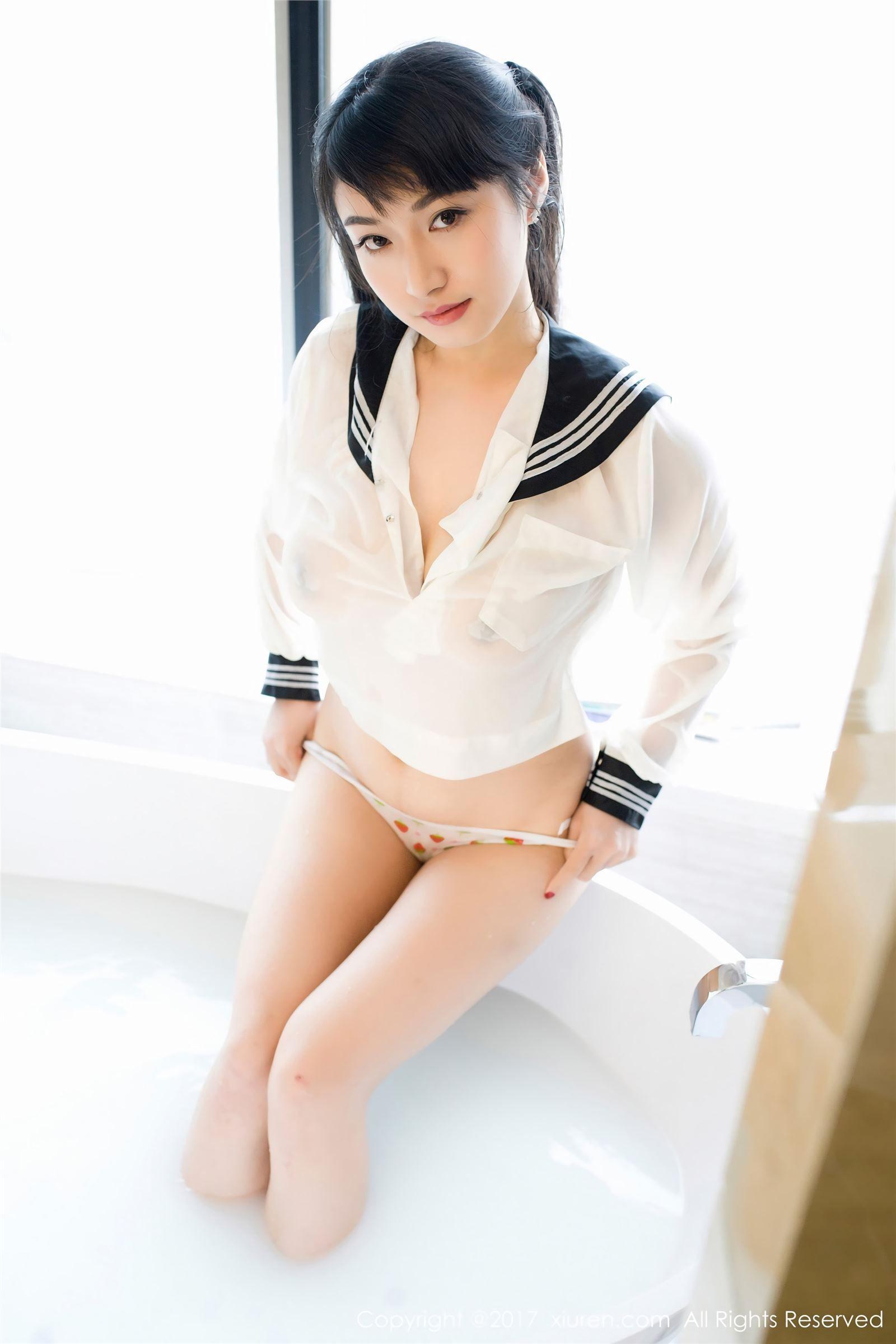 [秀人XIUREN] 2017.11.23 NO.853 清纯山妹子 盼盼龙女sunny_p025