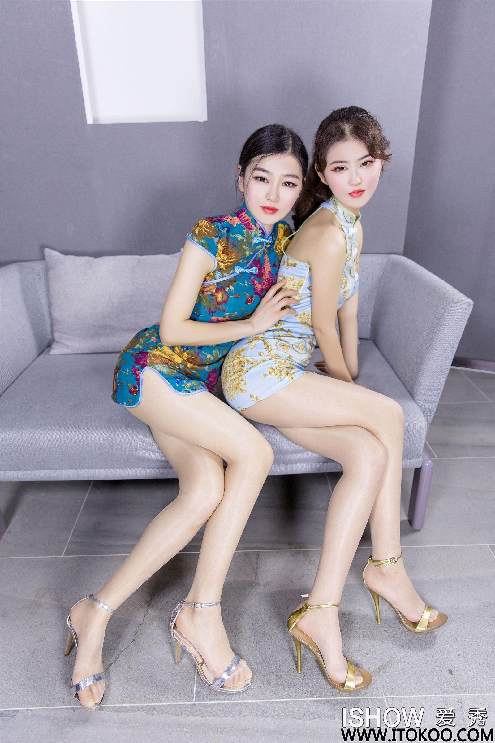[ISHOW爱秀]2022-01-31 NO.300 杨伊伊&范芳宛_p002