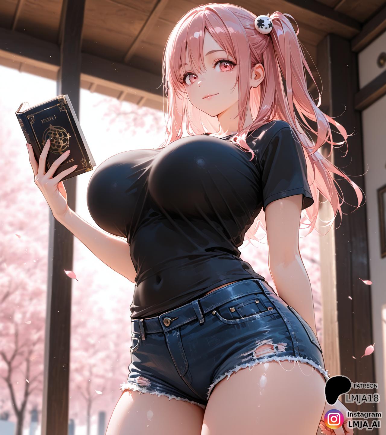 LMJartworks_Watcha reading Honoka？_131110054_p0