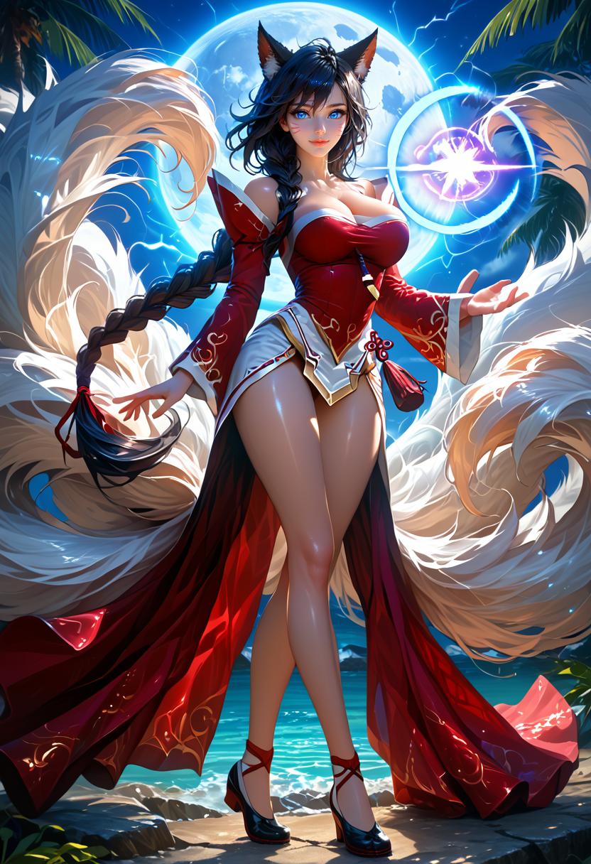 aieve_6. EVE, Ahri costume．_129491692_p14