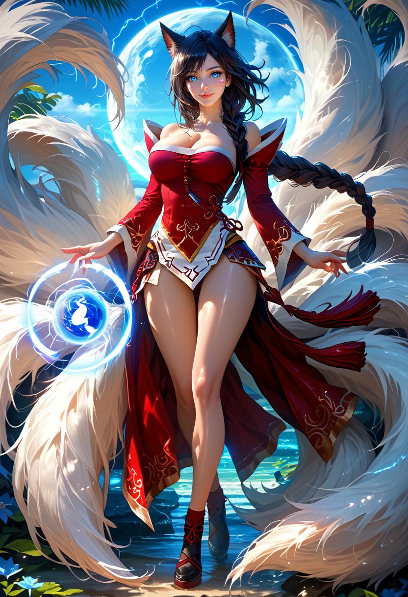 aieve_6. EVE, Ahri costume．_129491692_p13