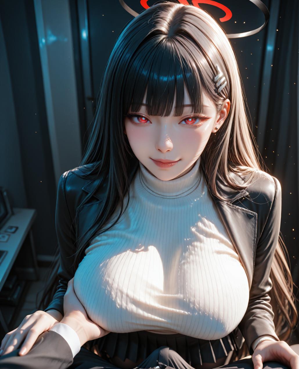 奶孑_Tsukatsuki Rio-Blue Archive_131419192_p5