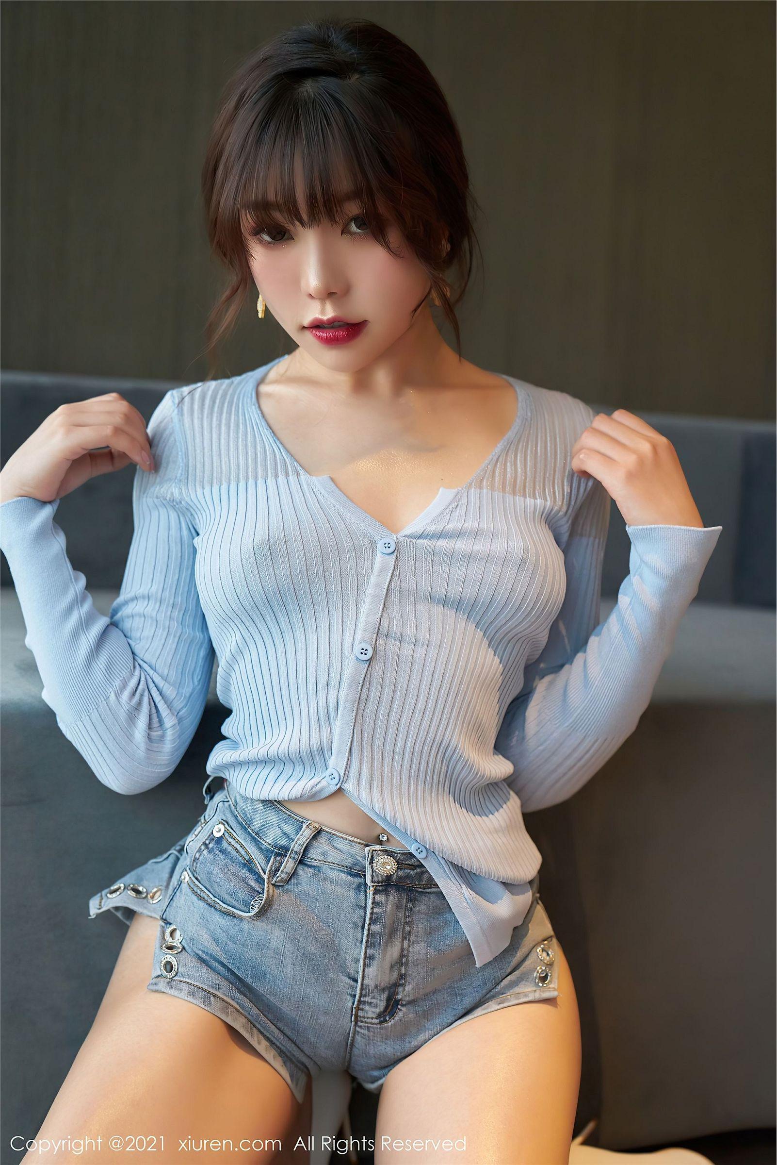 [XIUREN秀人网] 2021.04.01 NO.3271 芝芝Booty_p005