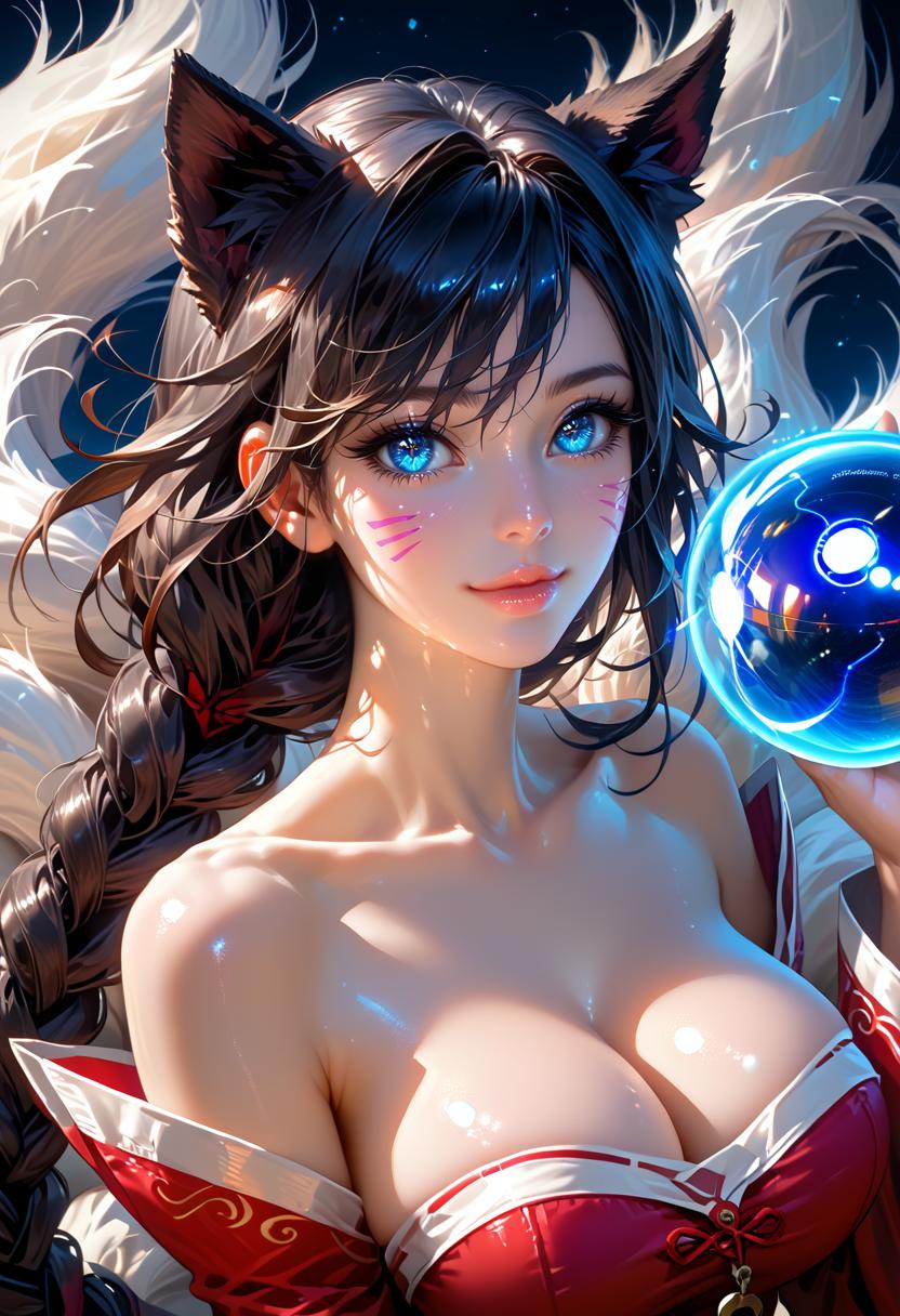 aieve_6. EVE, Ahri costume．_129491692_p1