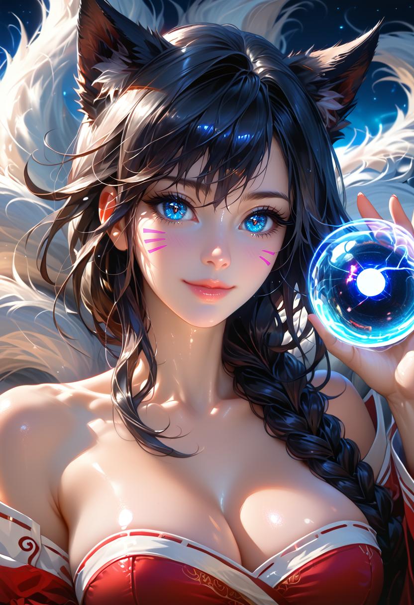 aieve_6. EVE, Ahri costume．_129491692_p0