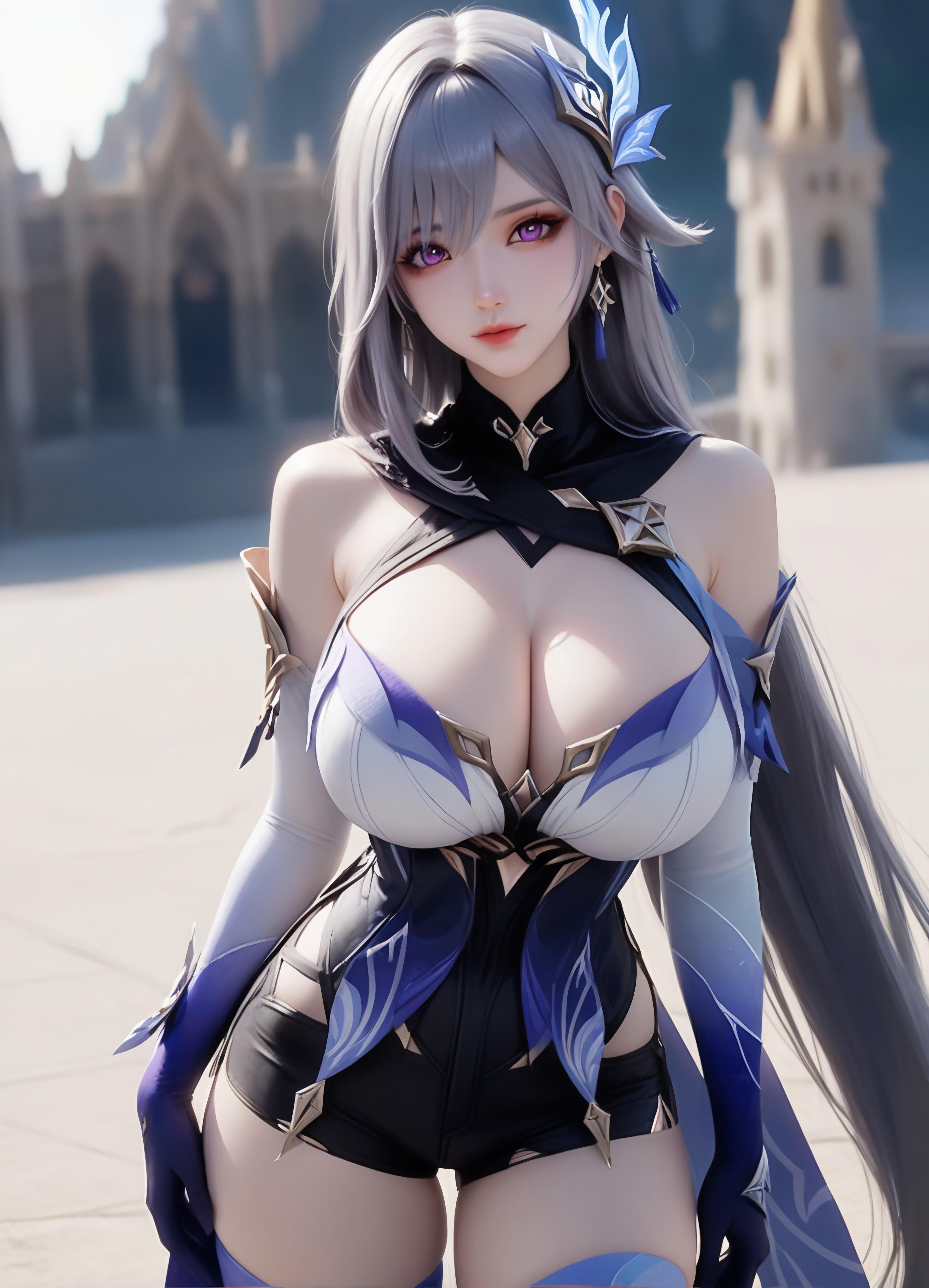 Sesame00 Ai_Skirk-(GenshinImpact)_131388787_p0