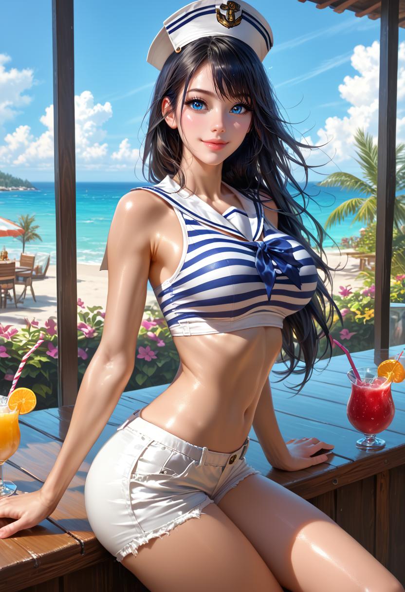aieve_5. EVE, Sailor, Seaside house_129455382_p8