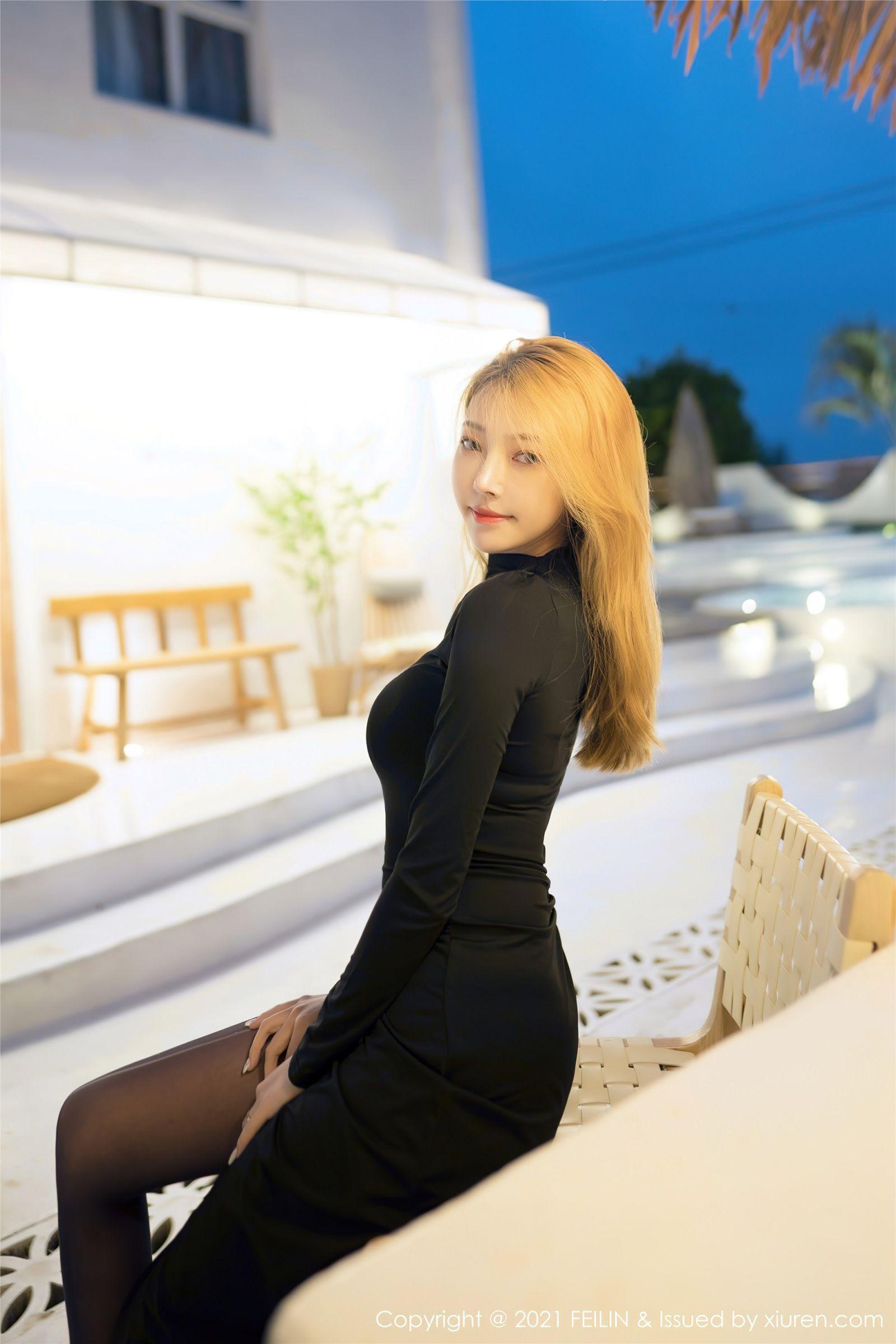 [FEILIN嗲囡囡] 2021.09.28 NO.415 冯木木LRIS_p028