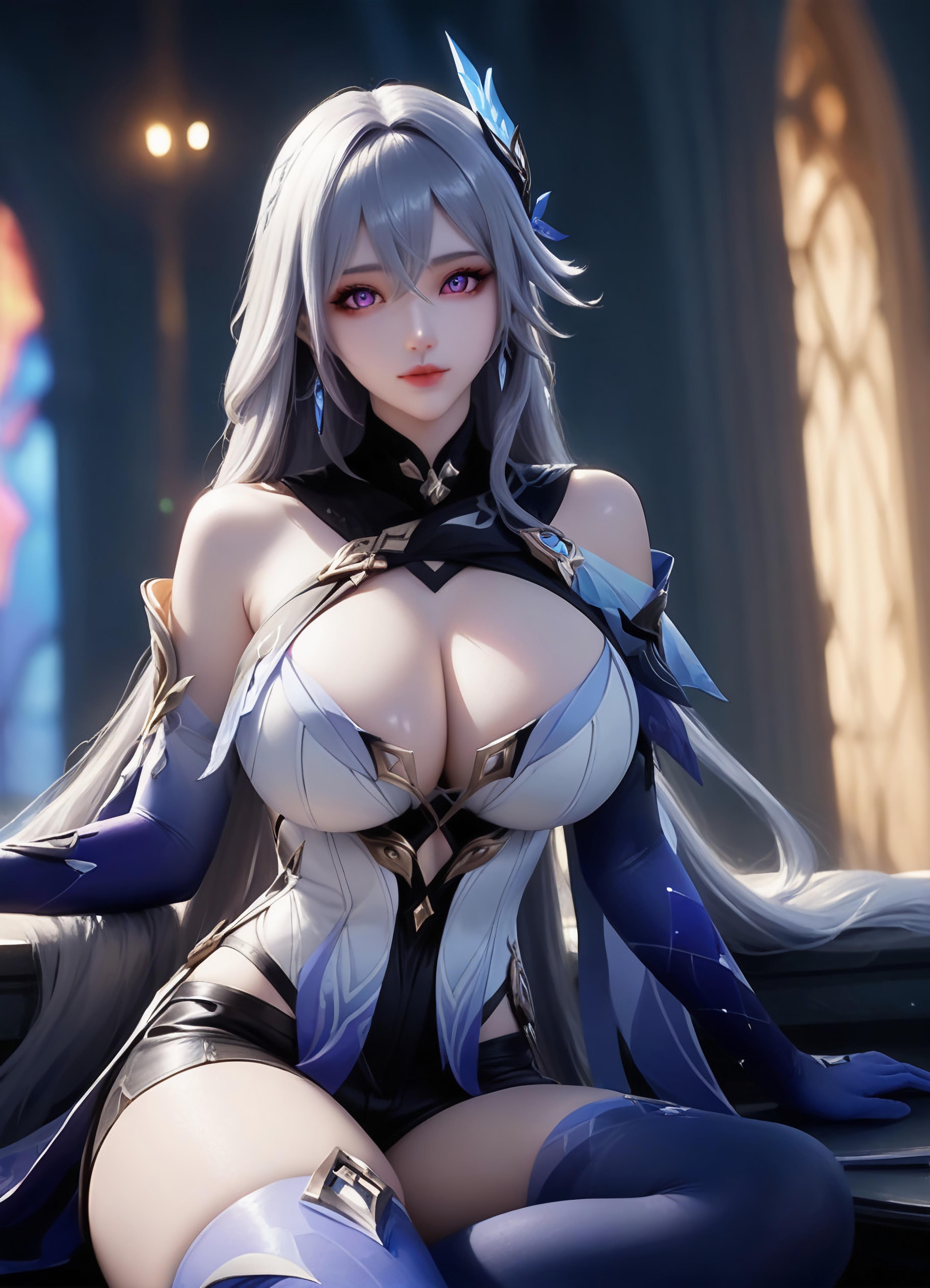 Sesame00 Ai_Skirk-(GenshinImpact)_131388787_p2