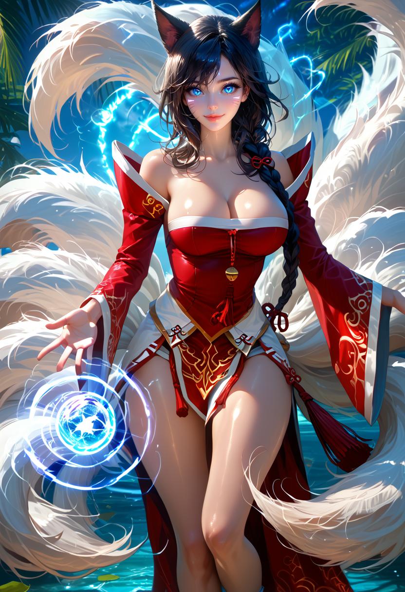 aieve_6. EVE, Ahri costume．_129491692_p11