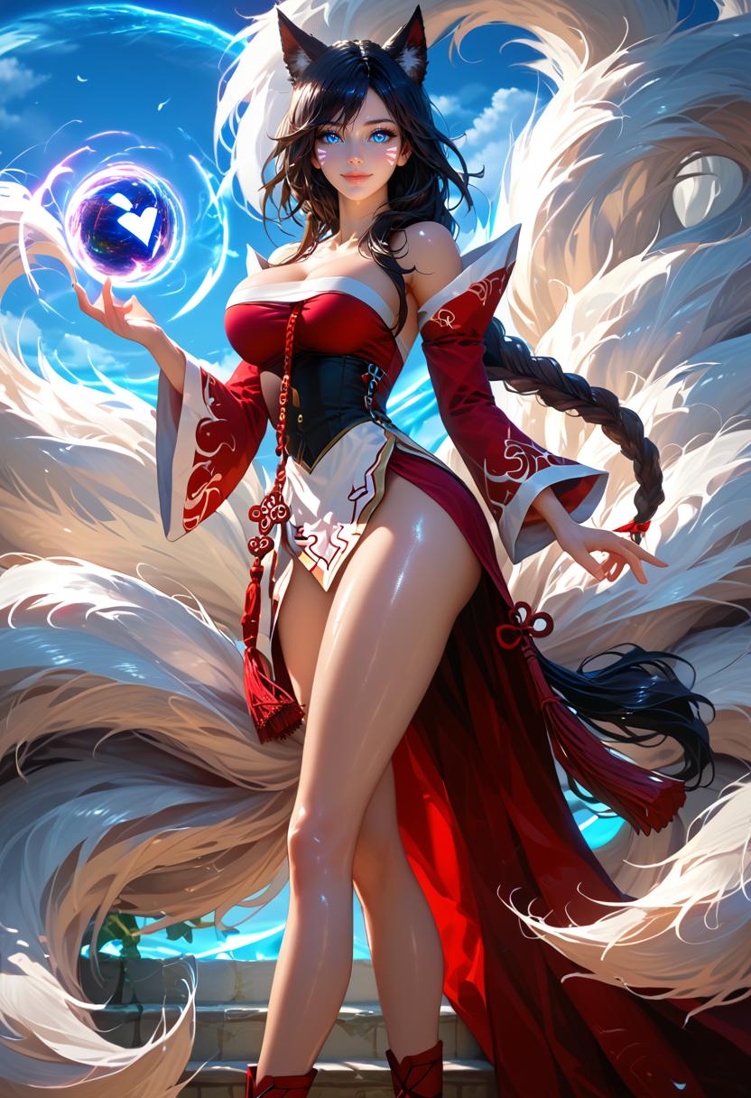 aieve_6. EVE, Ahri costume．_129491692_p12