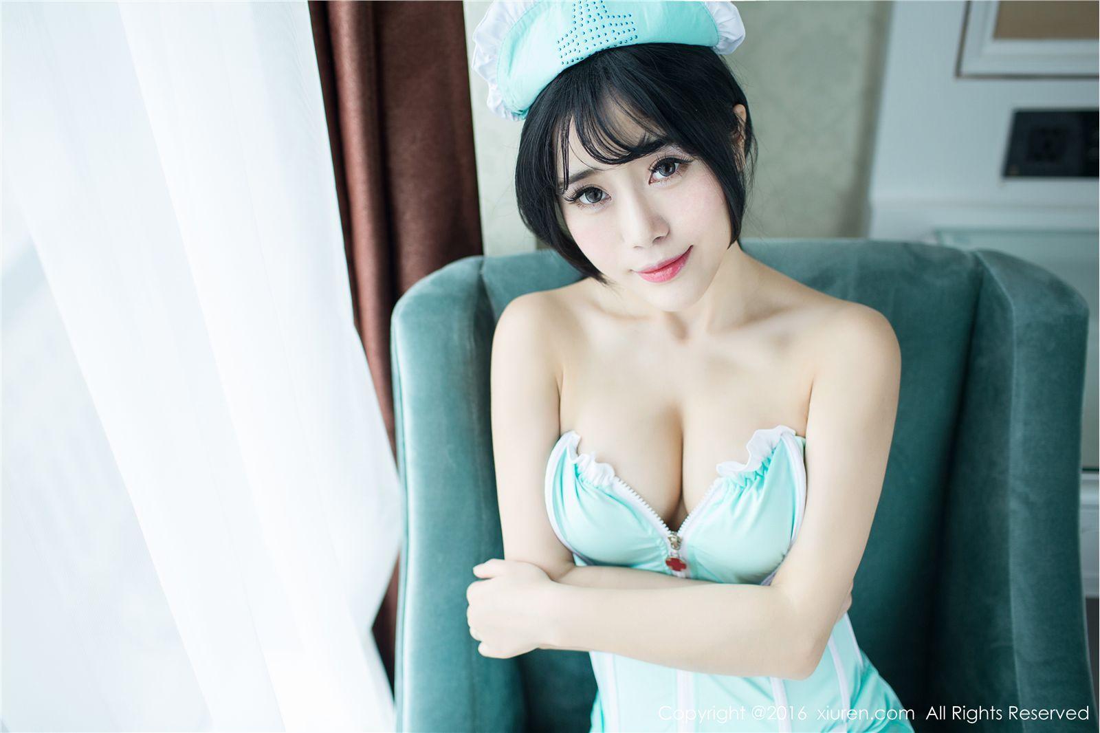 [秀人XIUREN] 2016.06.23 NO.550 兜豆靓Youlina_p020