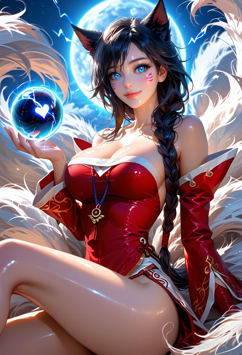 aieve_6. EVE, Ahri costume．_129491692_p7
