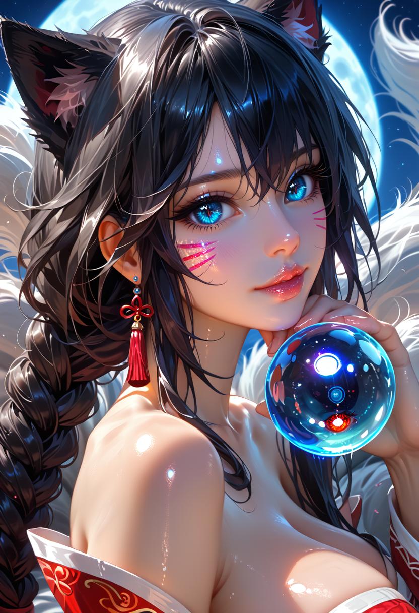 aieve_6. EVE, Ahri costume．_129491692_p3