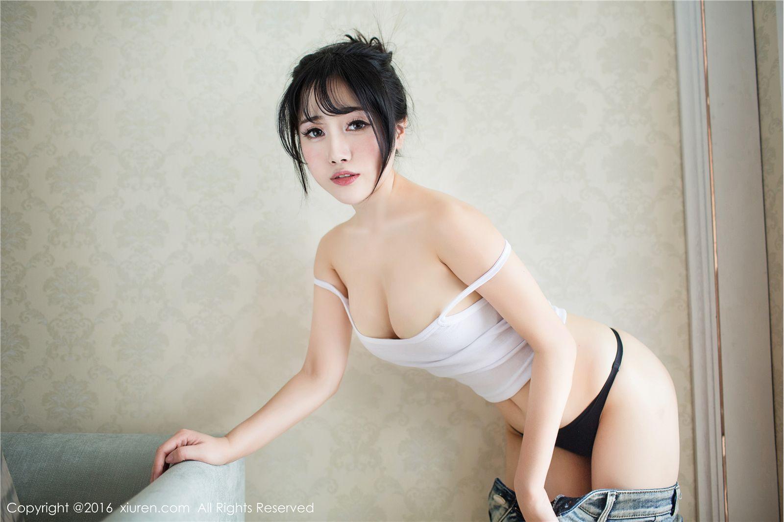 [秀人XIUREN] 2016.06.23 NO.550 兜豆靓Youlina_p042
