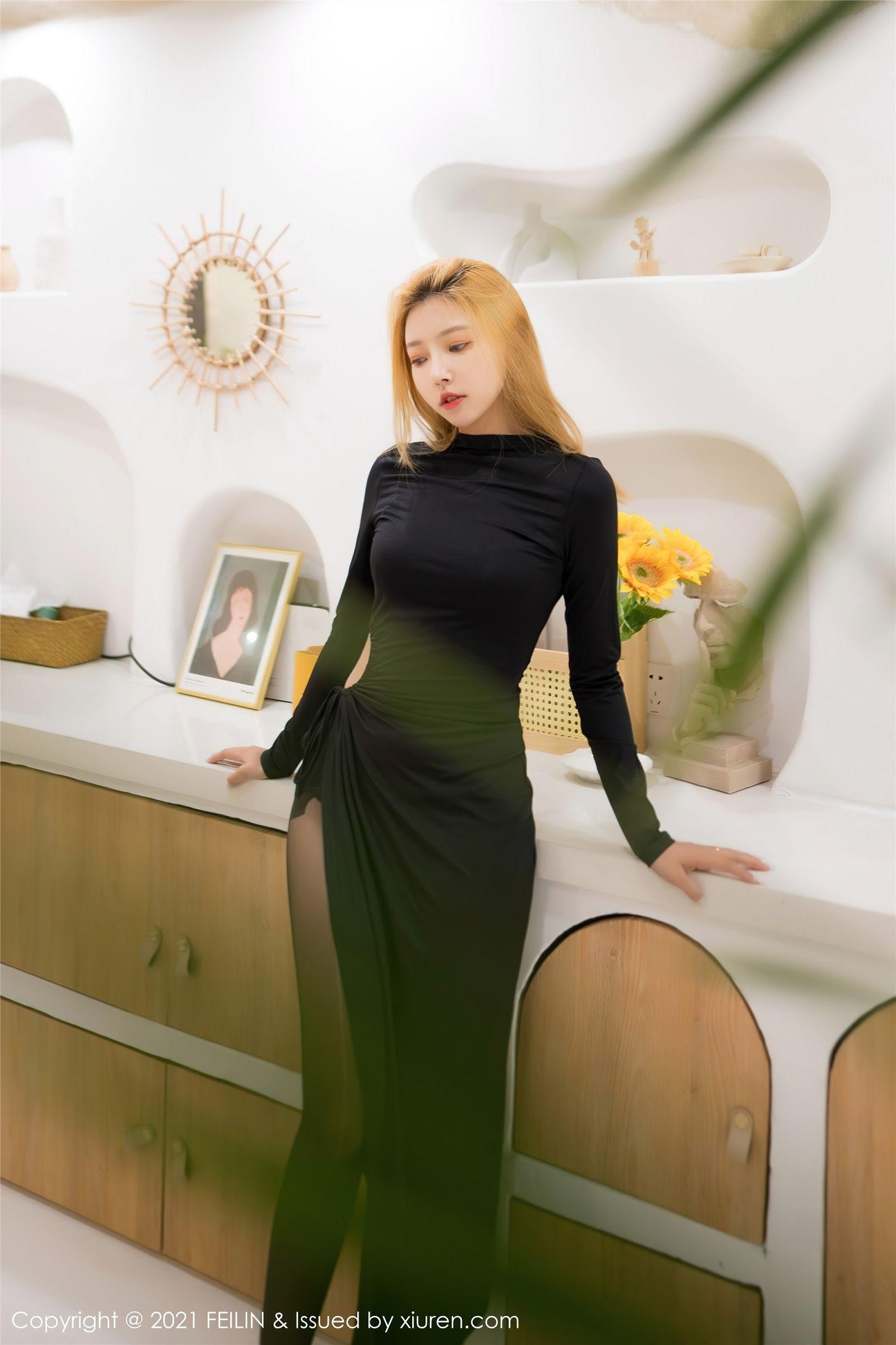 [FEILIN嗲囡囡] 2021.09.28 NO.415 冯木木LRIS_p032